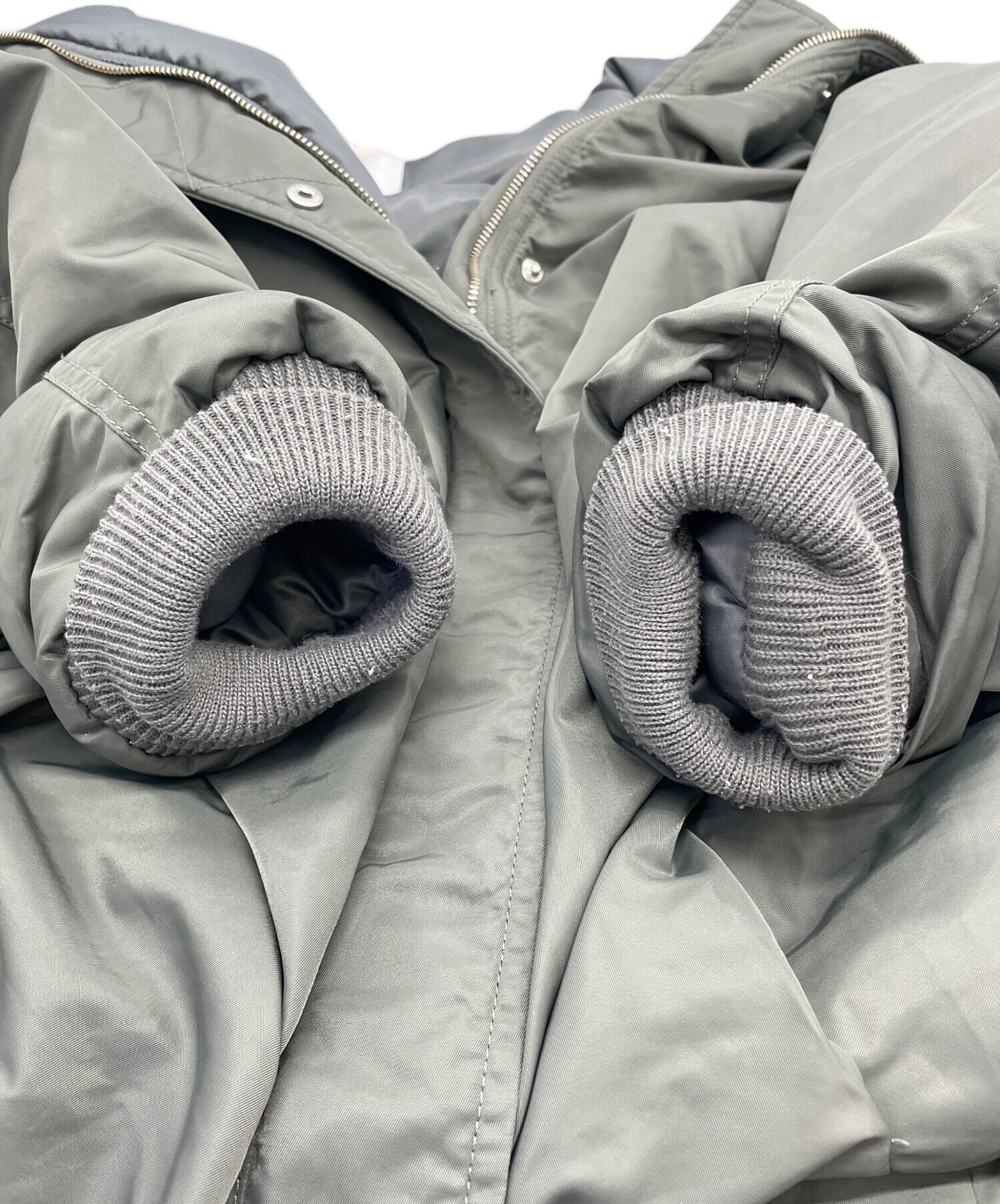 中古・古着通販】CLANE (クラネ) BALLOON DESIGN HOODED N3B カーキ 