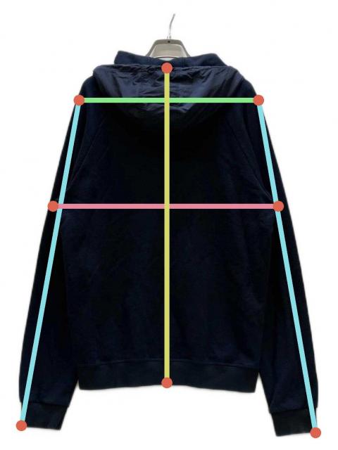 プラダ　ナイロンパーカー　40 難あり 中古・古着通販】PRADA (プラダ) ナイロンパーカー ブラック サイズ:52