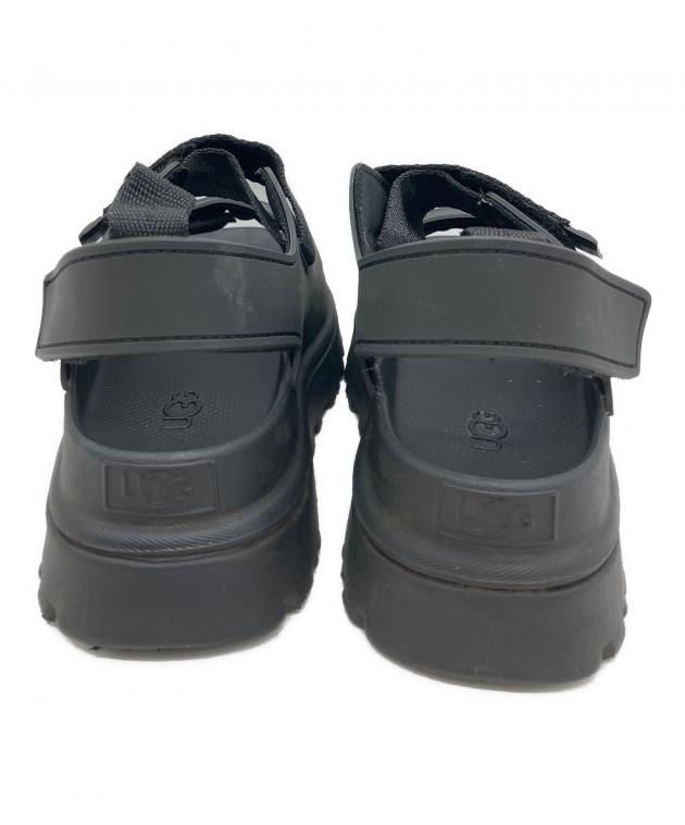 中古・古着通販】UGG (アグ) サンダル GOLDENGLOW ブラック サイズ:22