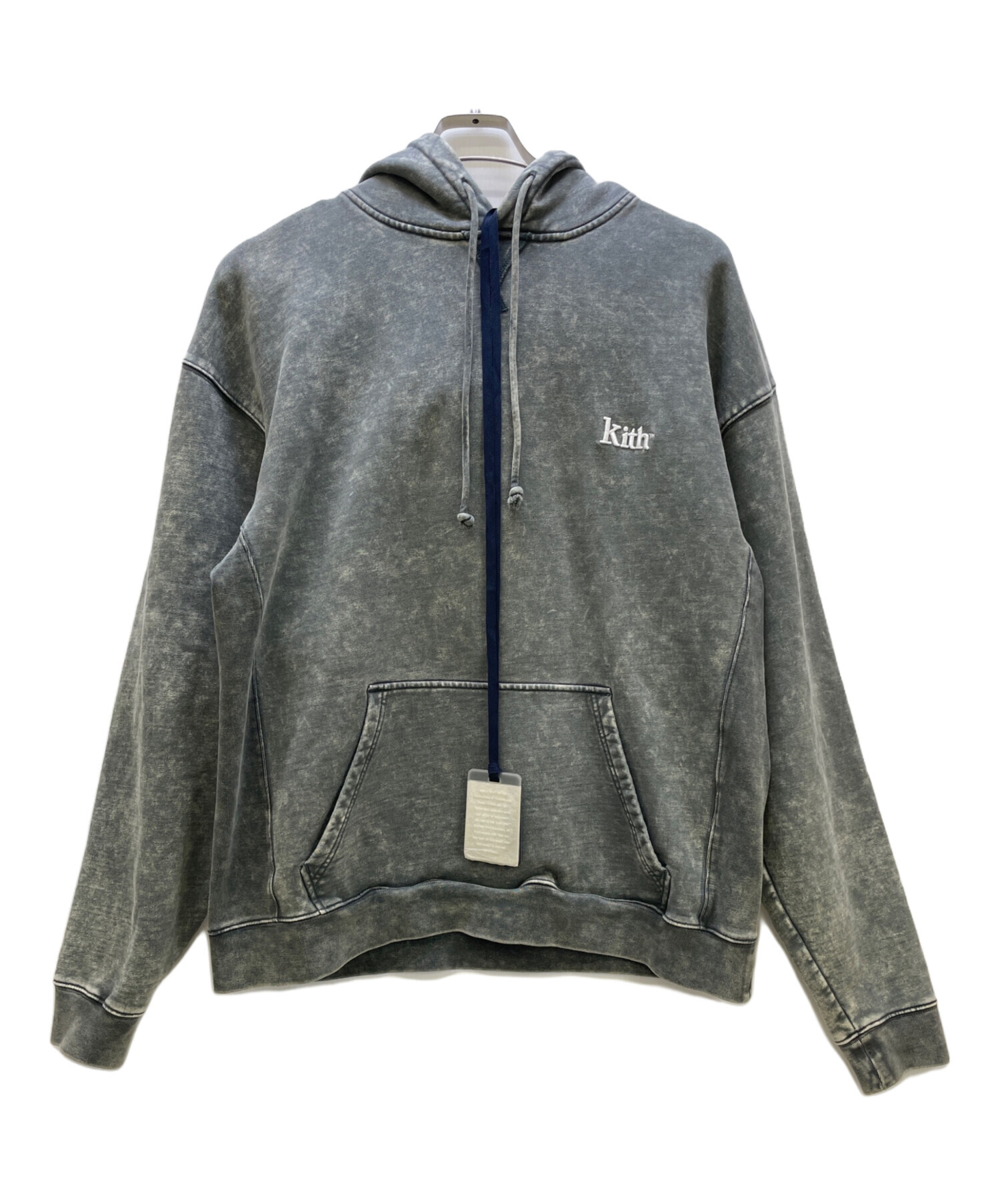 中古・古着通販】KITH (キス) パーカー グリーン サイズ:L｜ブランド 