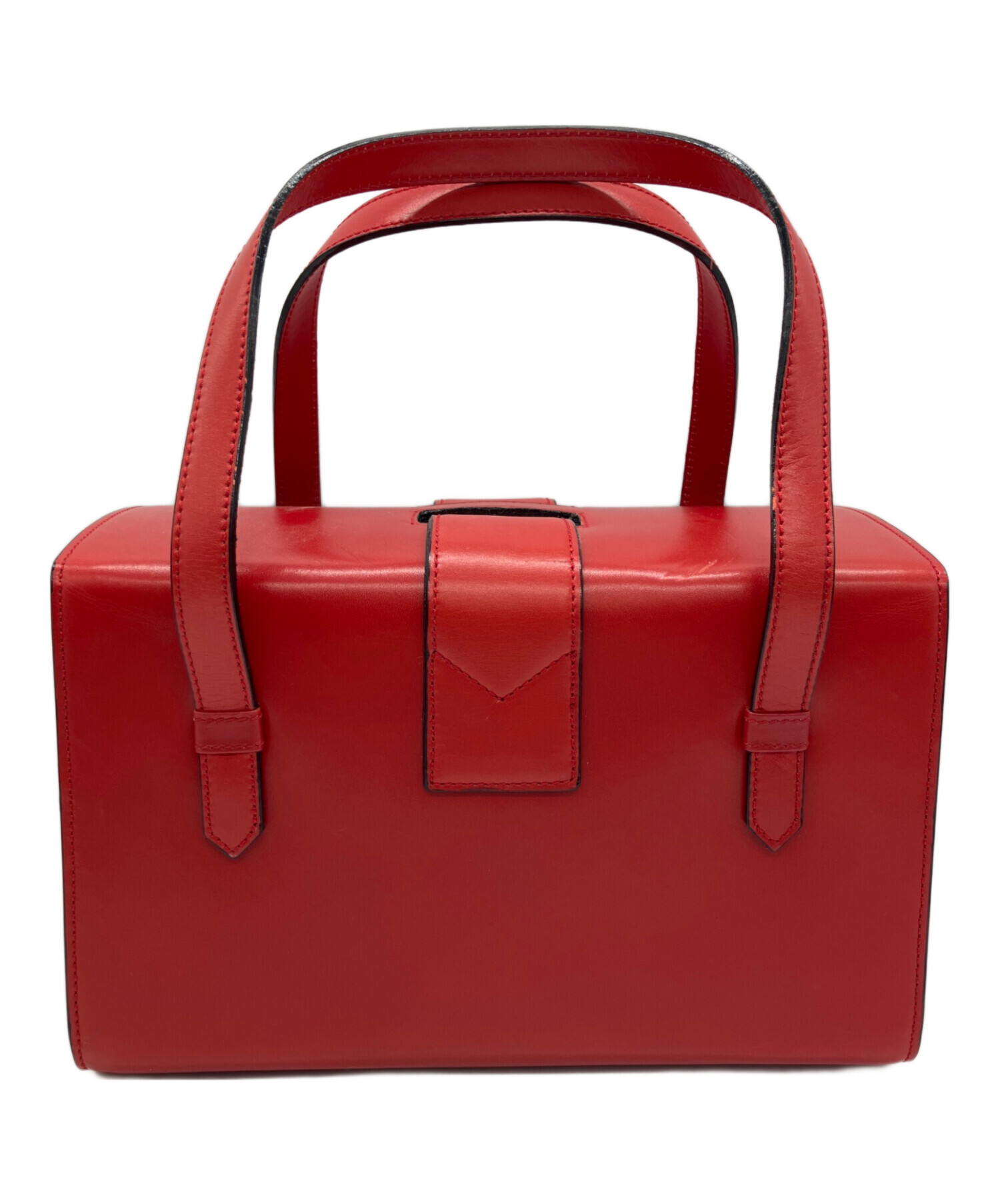 中古・古着通販】CELINE (セリーヌ) ハンドバッグ レッド｜ブランド 