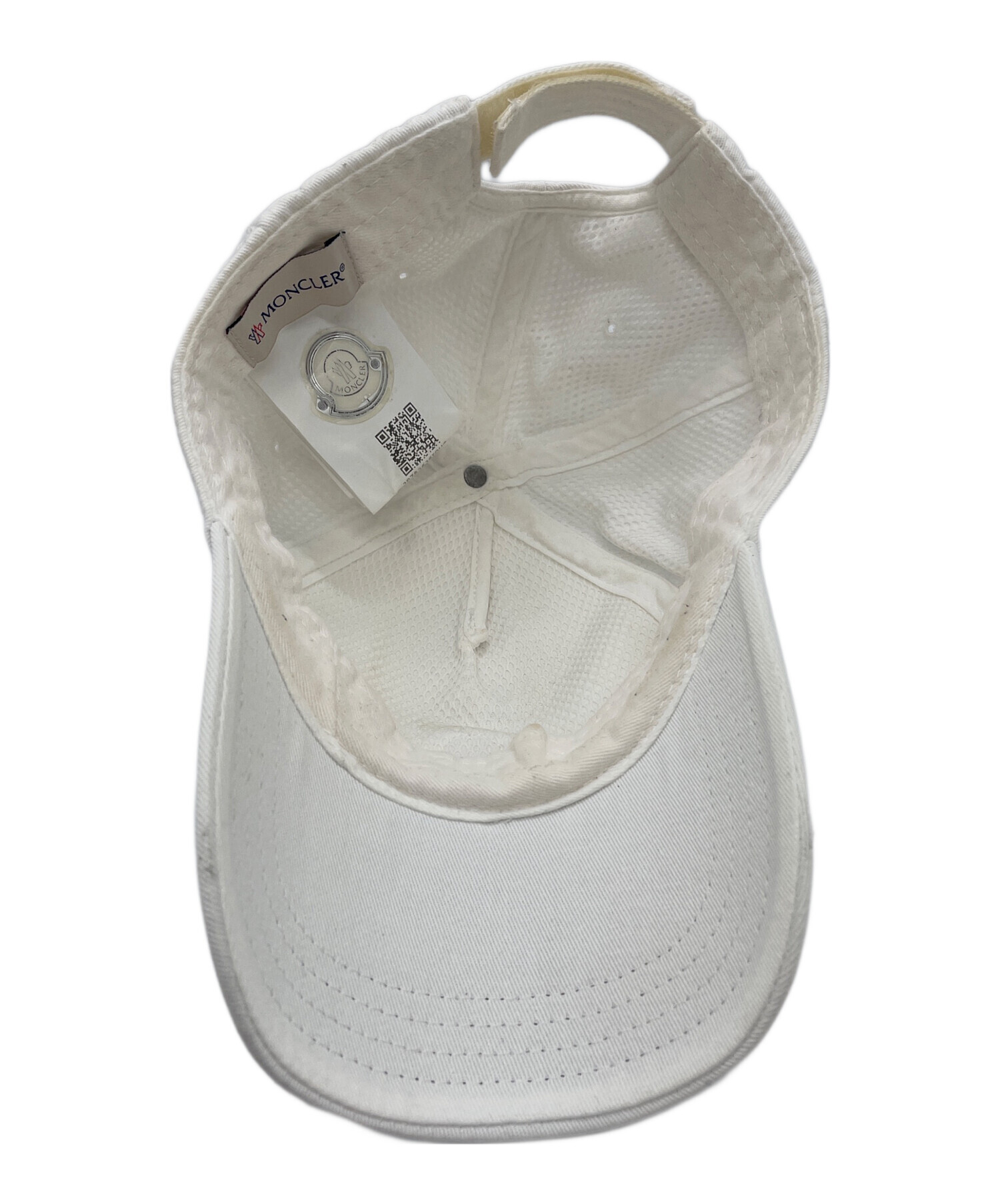 中古・古着通販】MONCLER (モンクレール) キャップ BERRETTO ホワイト