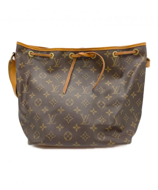 【ジャンク】 ルイヴィトン プチノエ M42226 モノグラム ショルダーバッグ ワンショルダー セミショルダー LOUIS VUITTON ルイ・ヴィトン(Louis Vuitton) モノグラム プチ・ノエ M42226