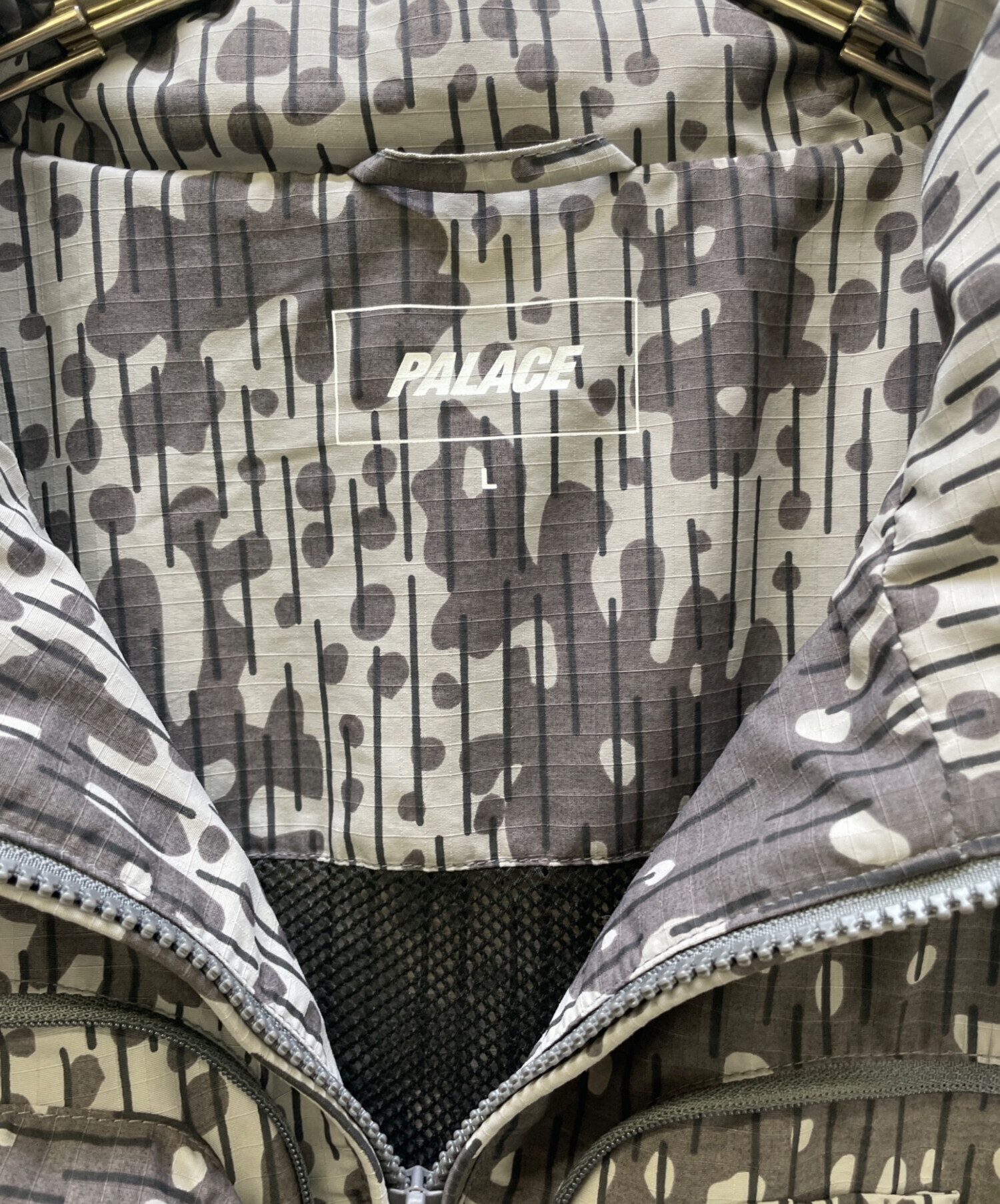 中古・古着通販】PALACE (パレス) 21SS TRAVEL JACKET グレー サイズ:L 