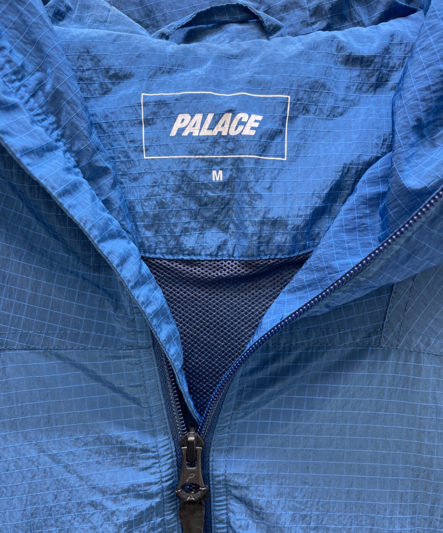 中古・古着通販】PALACE (パレス) MESH POCKET SHELL JACKET ブルー 
