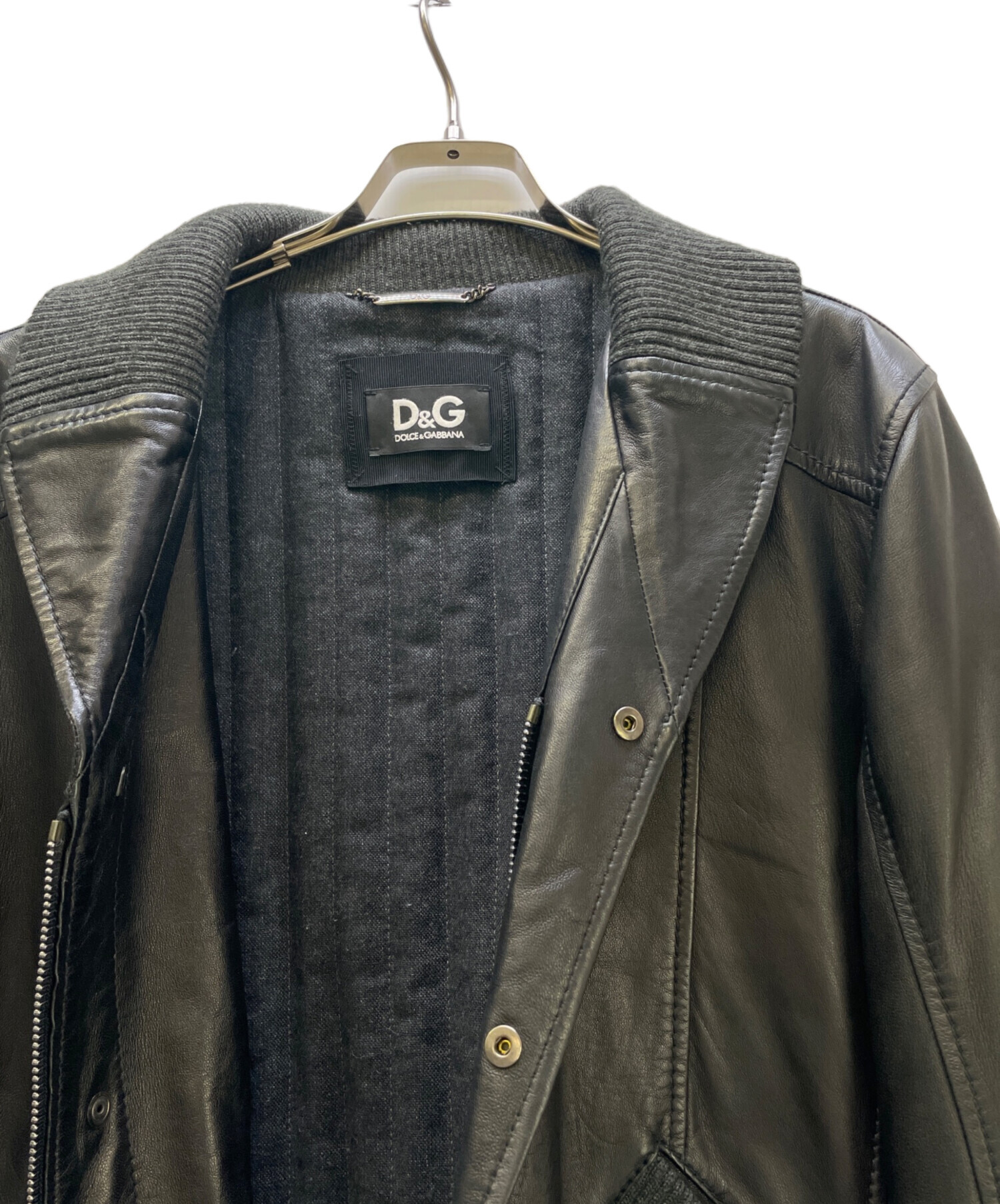 中古・古着通販】DOLCE & GABBANA (ドルチェ＆ガッバーナ) レザー