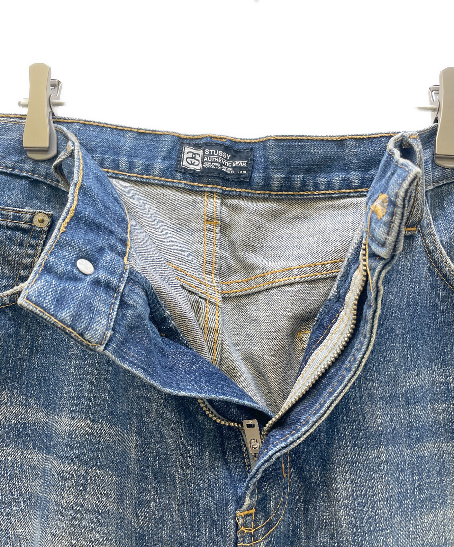 中古・古着通販】stussy (ステューシー) デニムパンツ サイズ:SIZE 