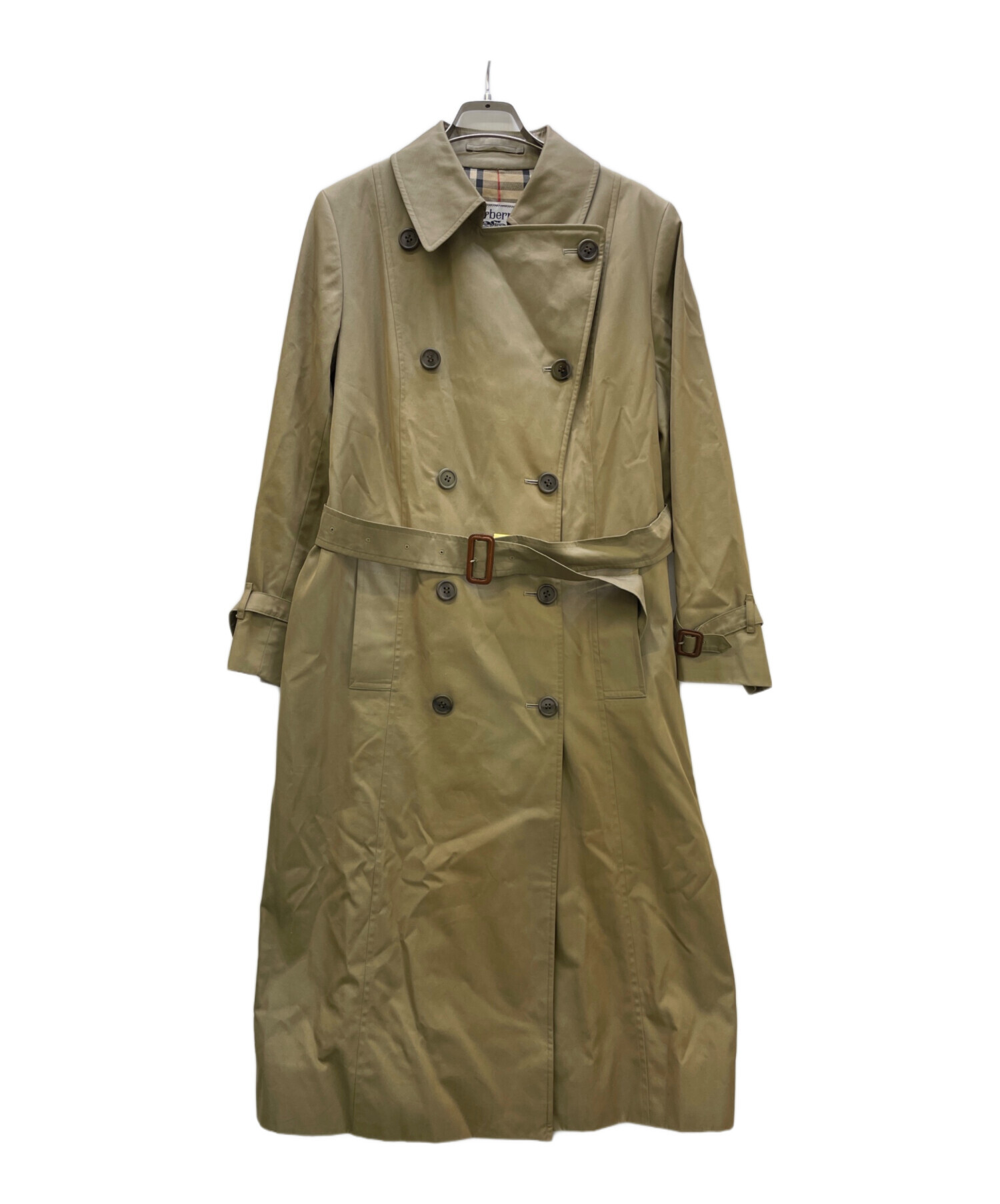 猫 90s BURBERRYS バーバリー ノバチェックトレンチコート Burberry