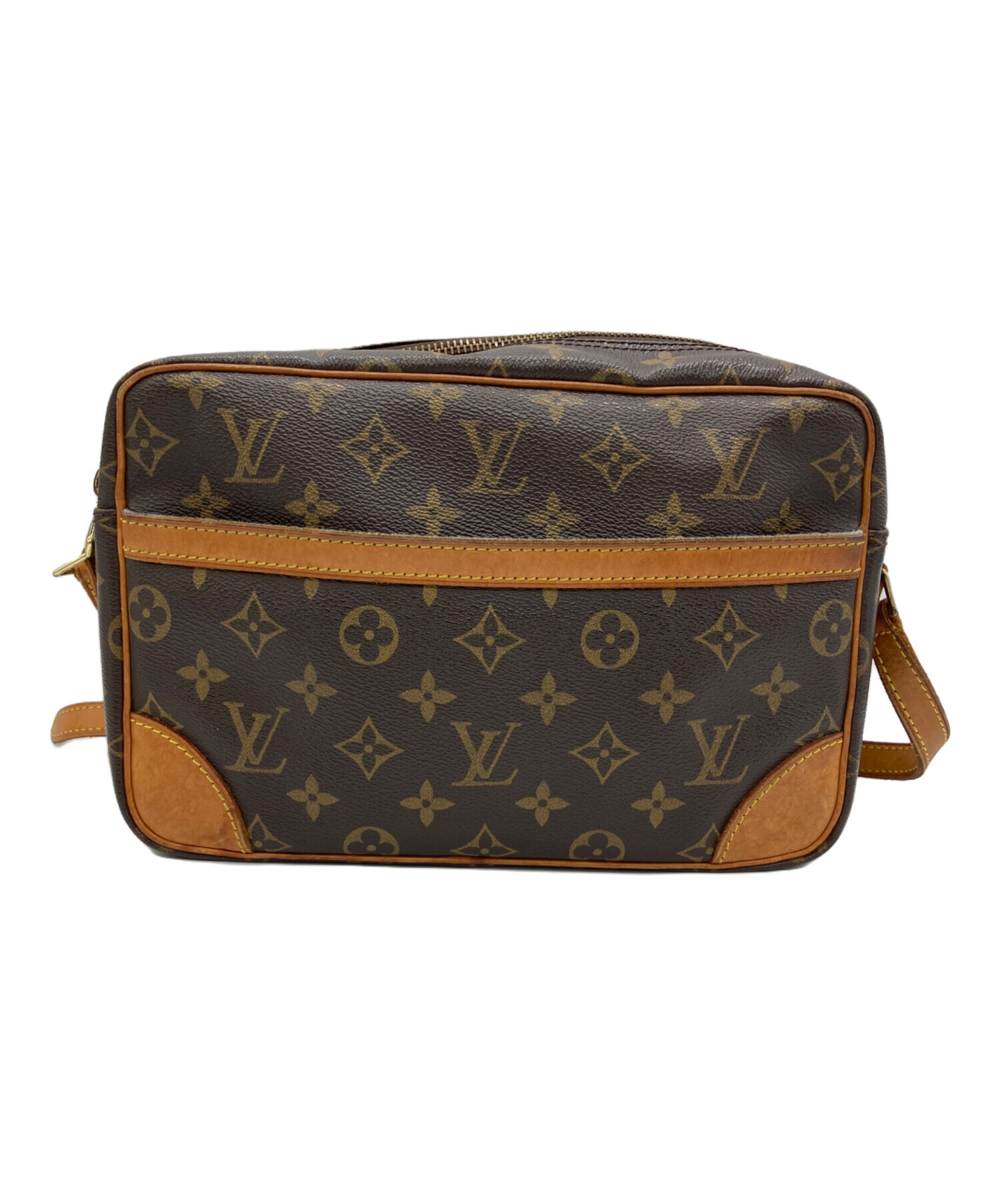 LOUIS VUITTON ショルダーバッグ モノグラム トロカデロ ブラウン 中古・古着通販】LOUIS VUITTON (ルイ ヴィトン) ショルダーバッグ