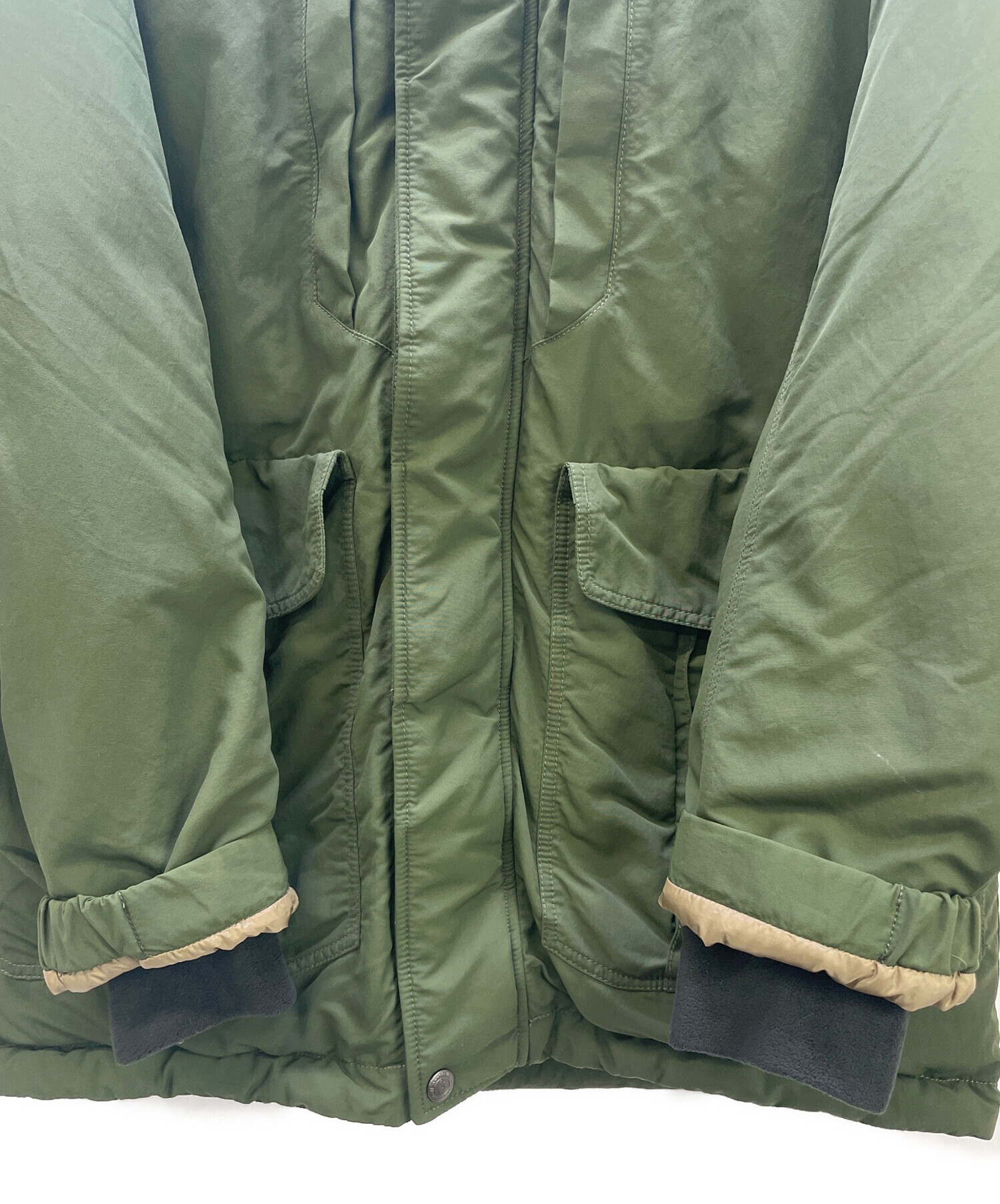 中古・古着通販】mont-bell (モンベル) ダウンジャケット グリーン 