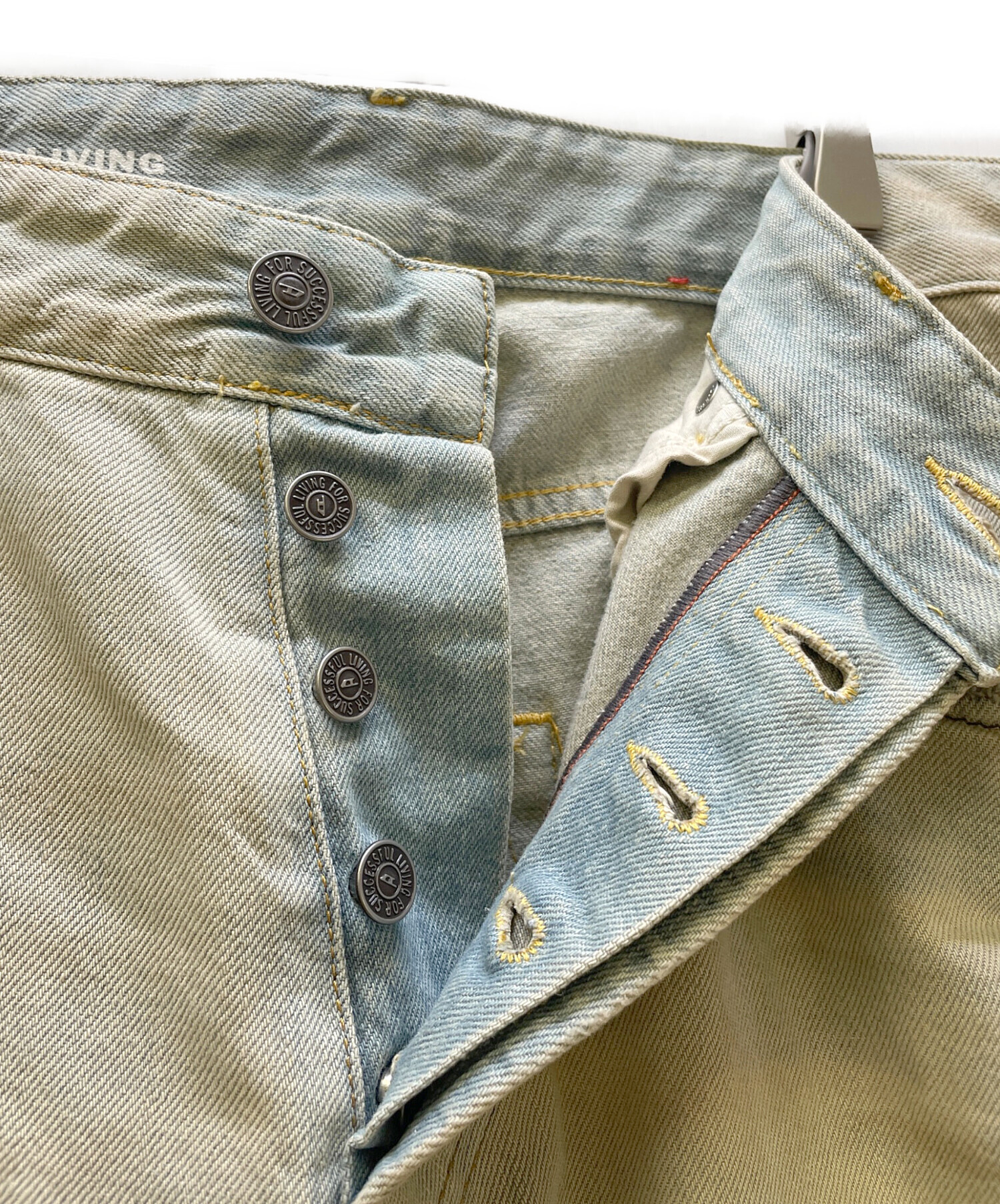 中古・古着通販】DIESEL (ディーゼル) バギーデニムパンツ ブルー