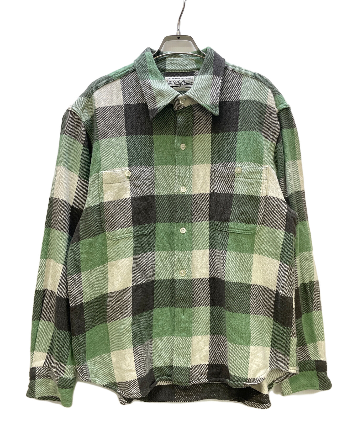 中古・古着通販】WACKO MARIA (ワコマリア) 長袖シャツ グリーン