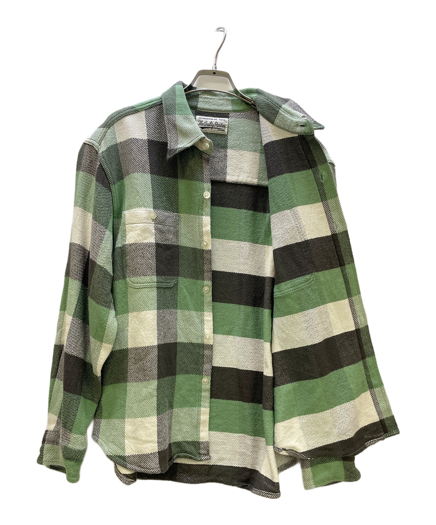 中古・古着通販】WACKO MARIA (ワコマリア) 長袖シャツ グリーン