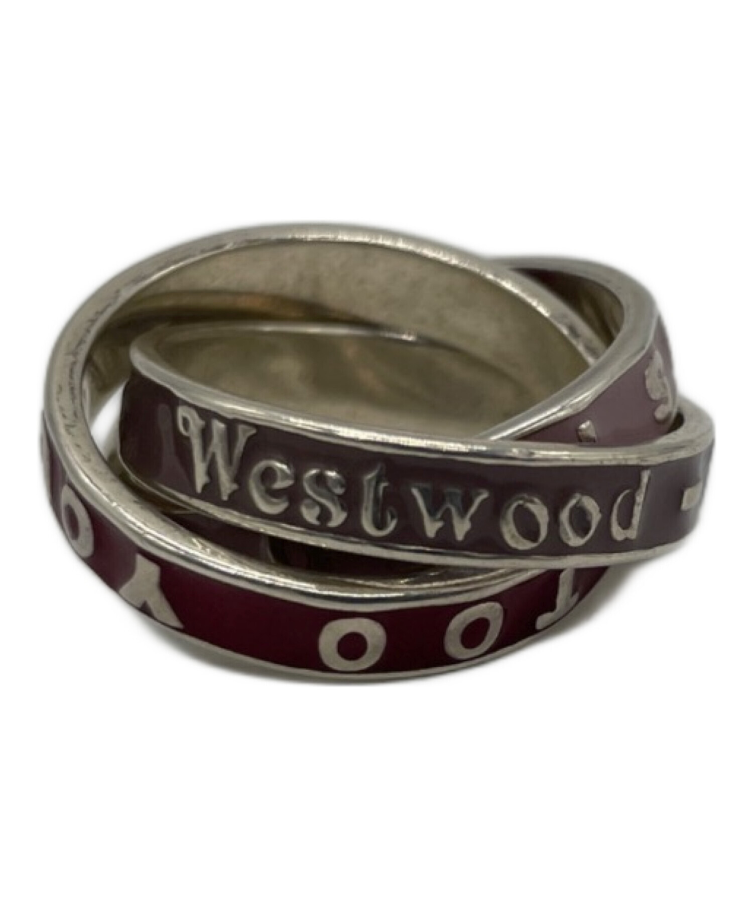 Vivienne Westwood 三連リング　TFTL vivienne westwood T.F.T.L ロゴ 3連 リング Vivienne Westwood 3連