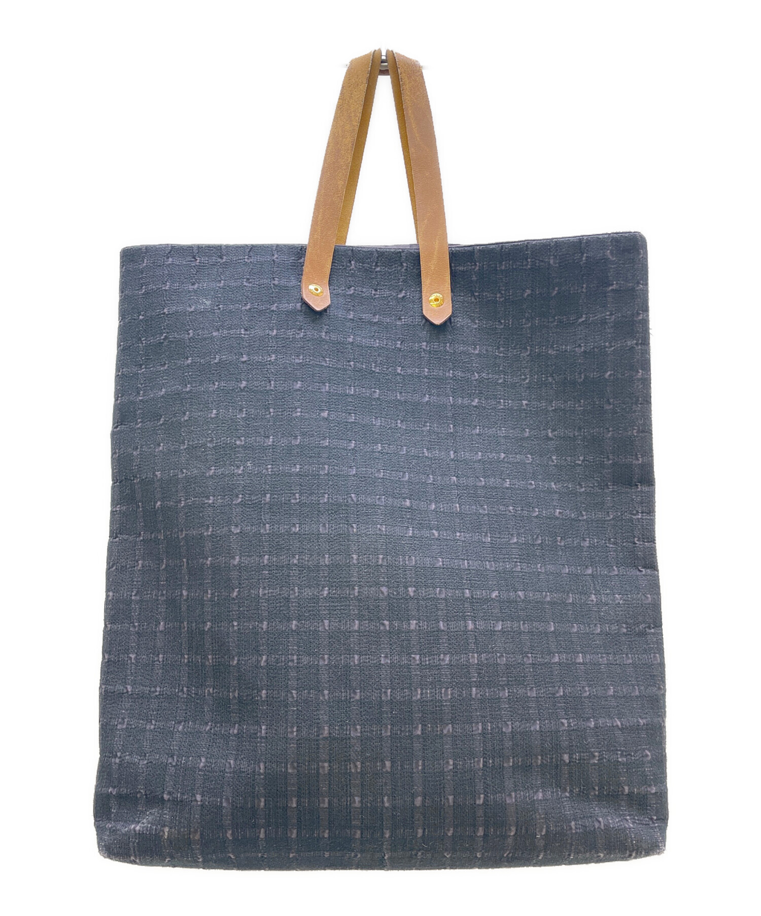 中古・古着通販】HERMES (エルメス) トートバッグ アメダバGM ブラック