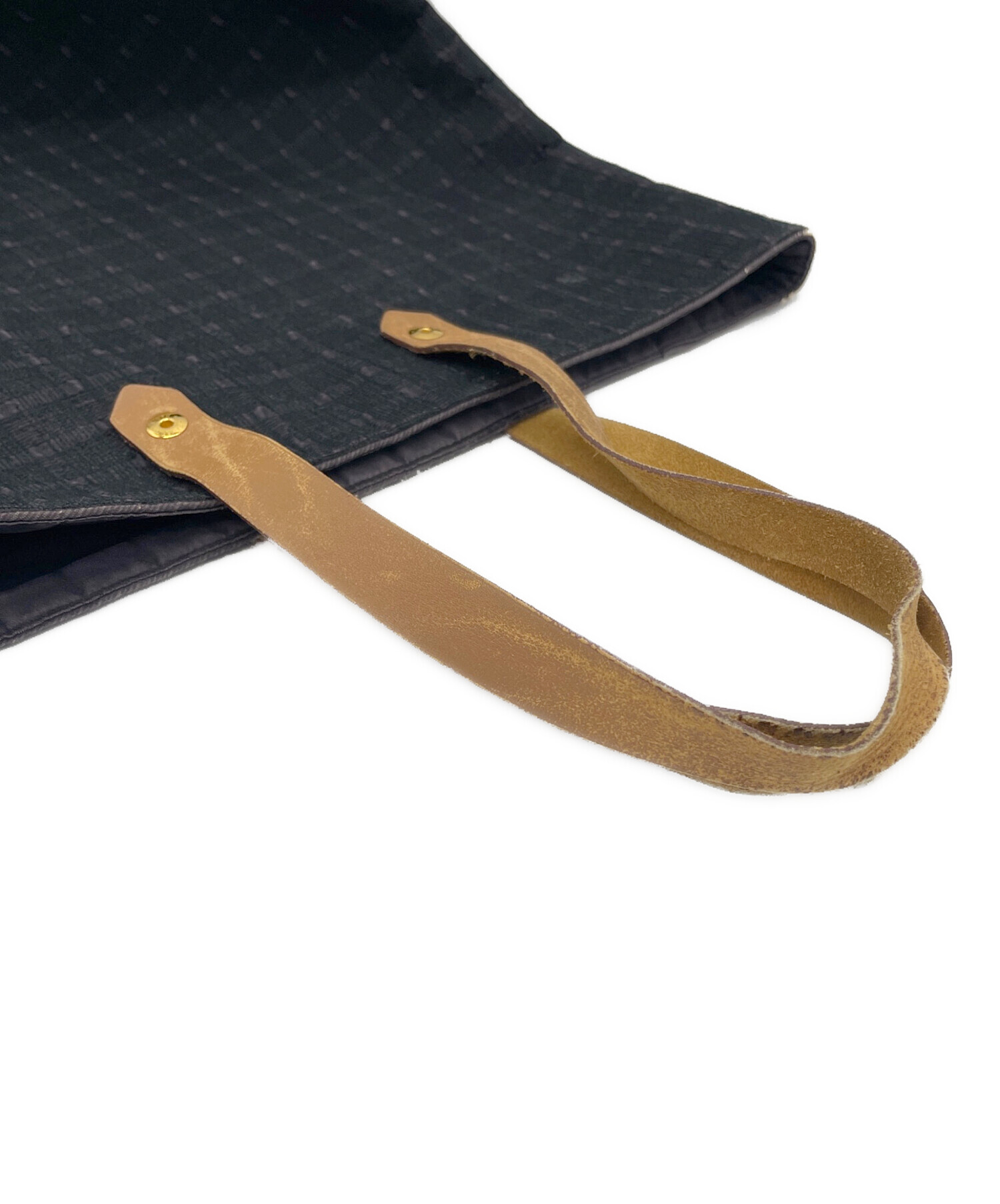 中古・古着通販】HERMES (エルメス) トートバッグ アメダバGM ブラック 