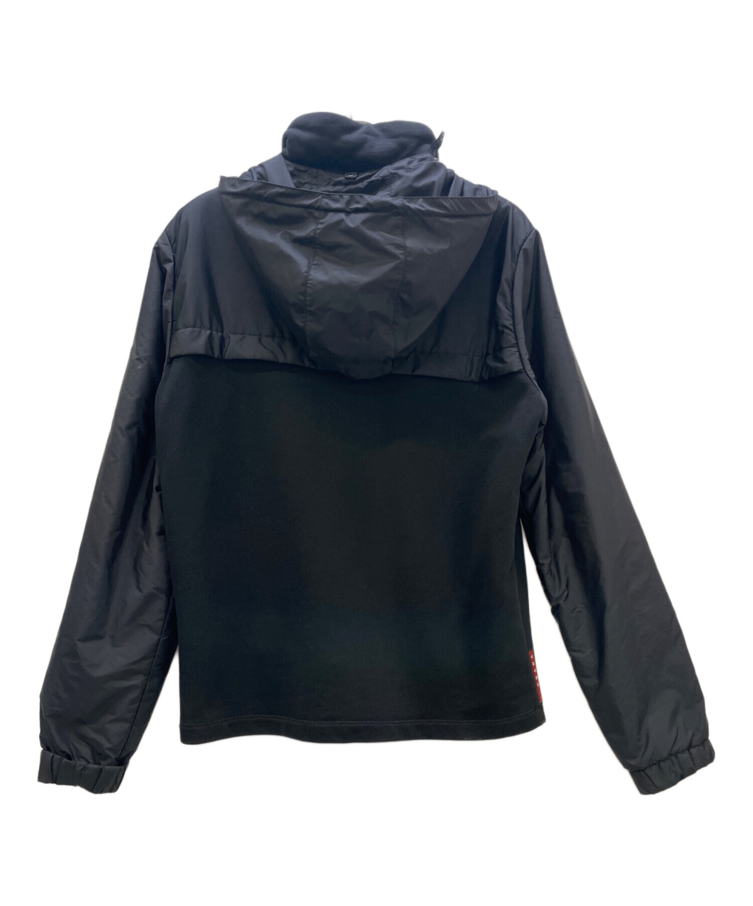 中古・古着通販】PRADA (プラダ) フーデッドジャケット ブラック 