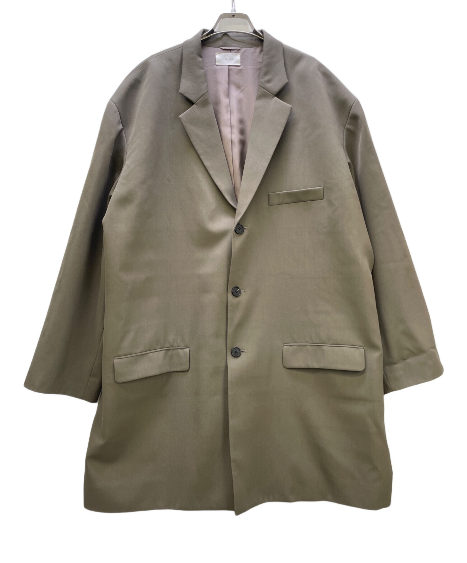 中古・古着通販】THE ROW (ザ ロウ) チェスターコート ライトグレー