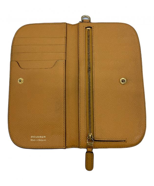 中古・古着通販】DELVAUX (デルヴォー) 長財布 Vagabond ブラウン