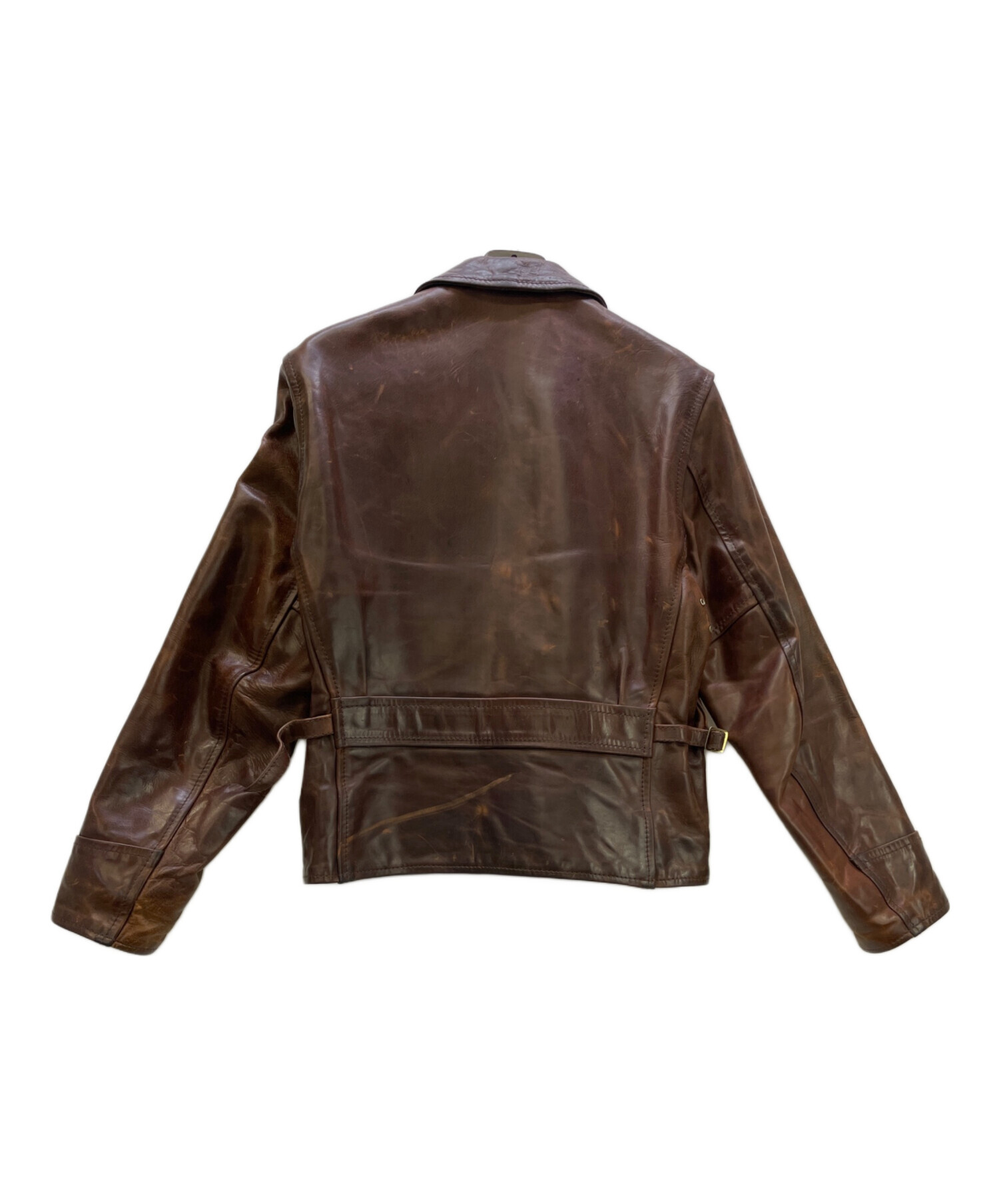 中古・古着通販】Aero LEATHER (エアロレザー) ハーフベルテッド