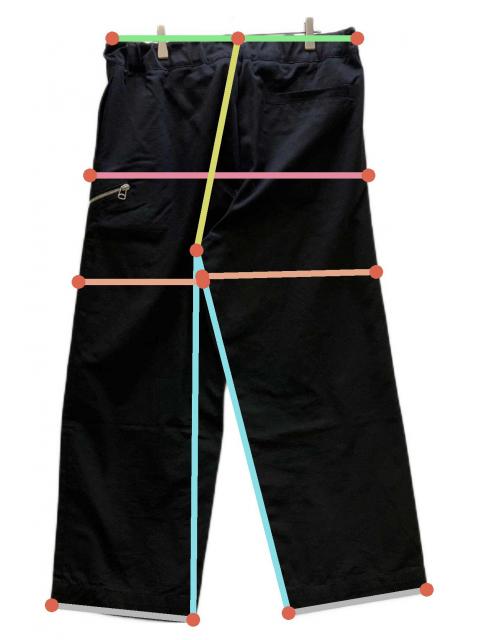 中古・古着通販】OAMC (オーエーエムシー) パンツ ブラック サイズ:L