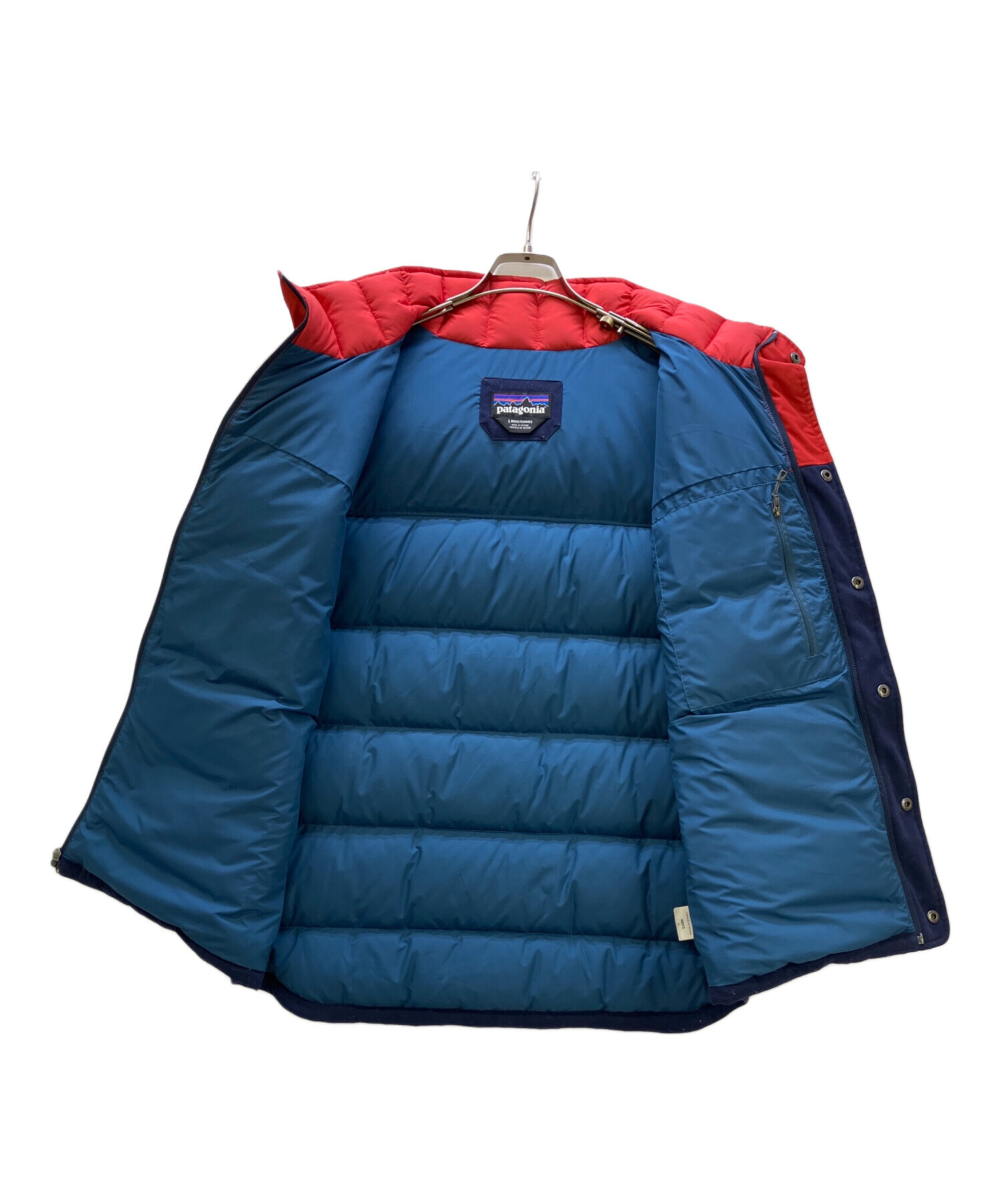 中古・古着通販】Patagonia (パタゴニア) ダウンベスト ネイビー 