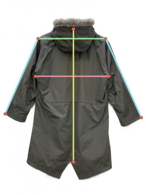 未使用級★L★バーバリーブラックレーベル★モッズコート★BURBERRY★中綿 中古・古着通販】BURBERRY BLACK LABEL (バーバリーブラックレーベル