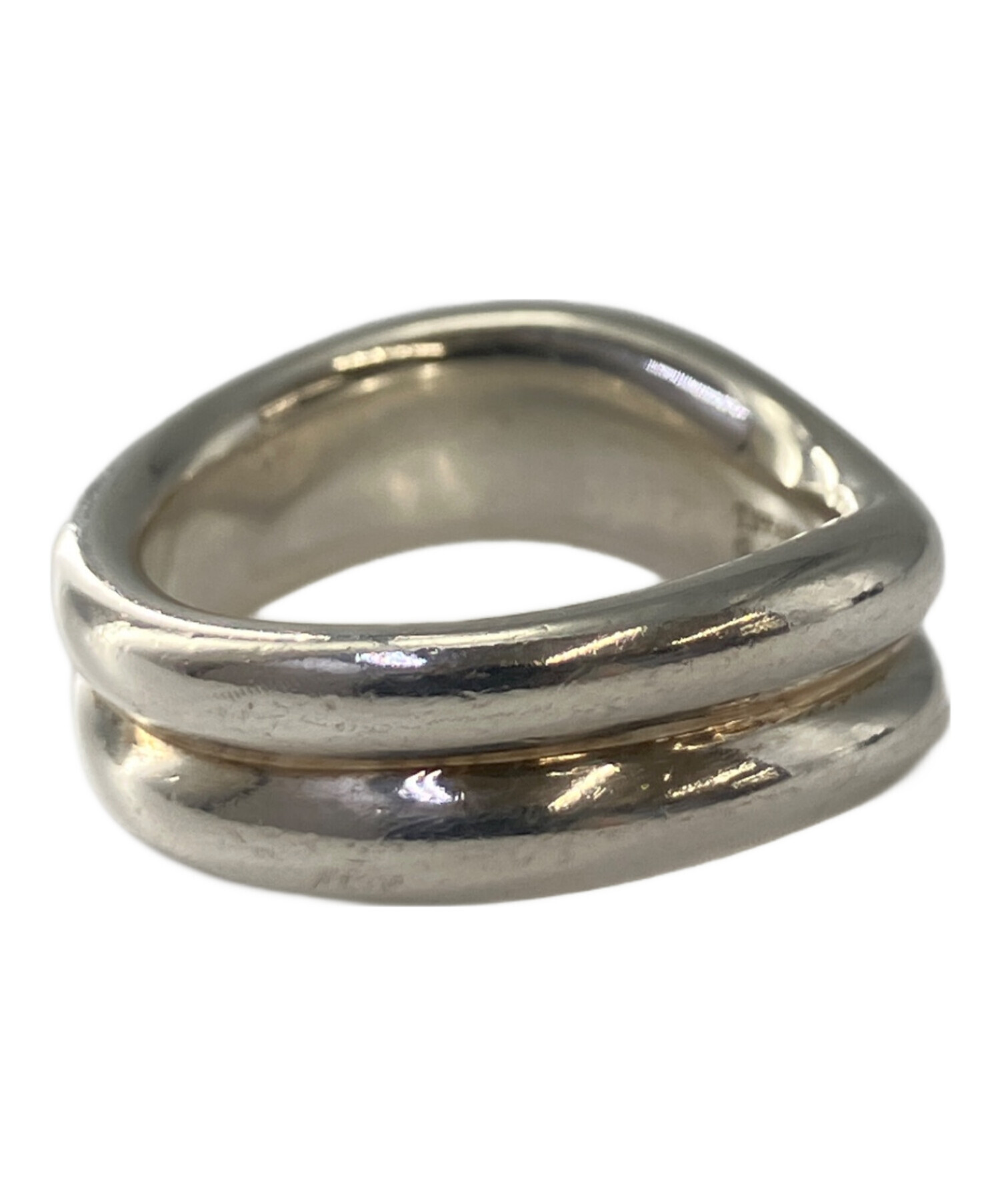 Tiffany リング ハマード 16.5号 silver925 中古・古着通販】Tiffany & Co. (ティファニー) ダブルカーブド