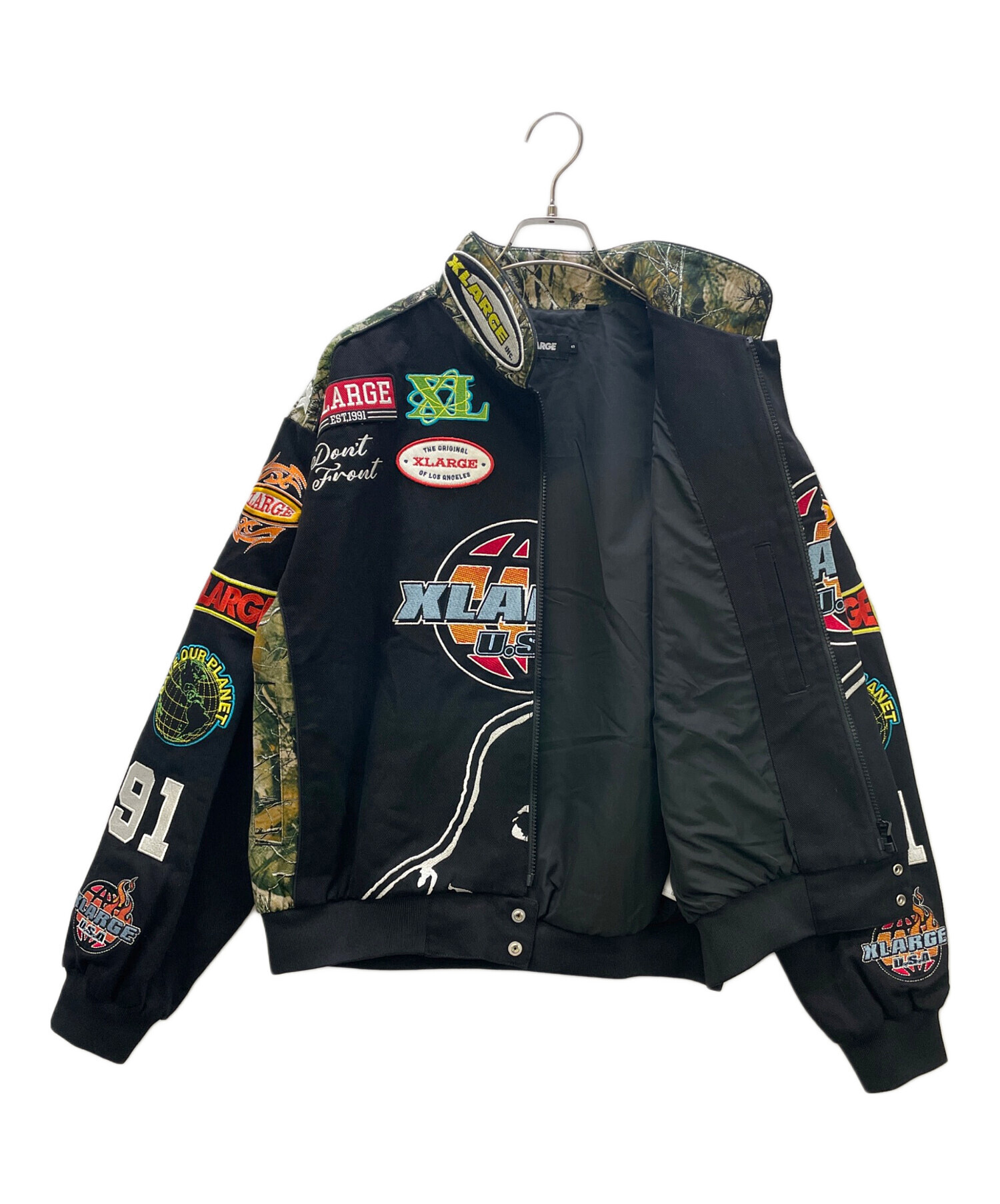 中古・古着通販】X-LARGE (エクストララージ) ジップアップジャケット