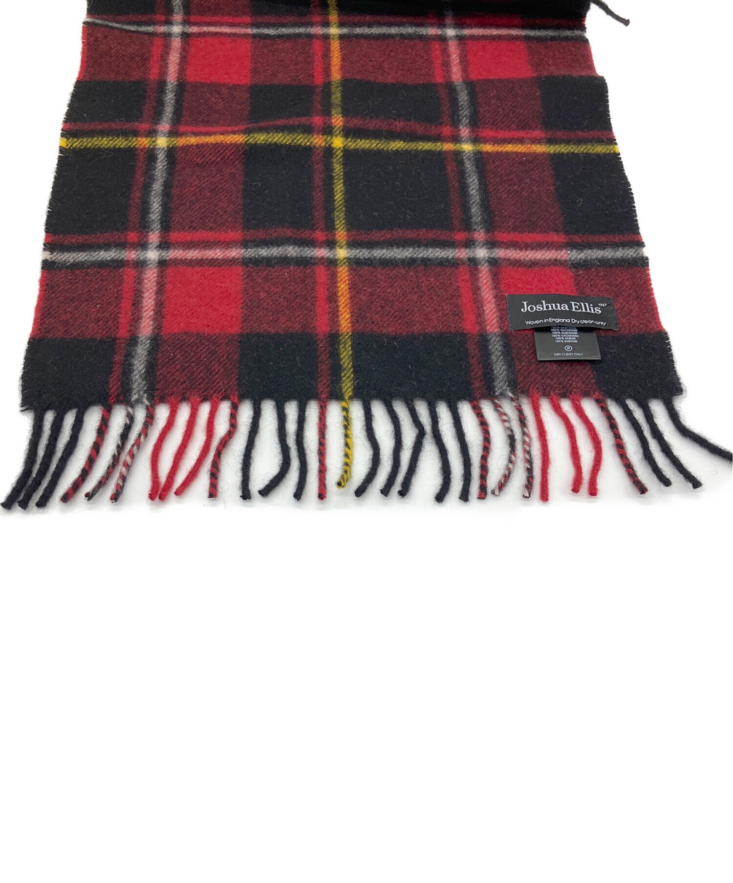最終値下げ！Joshua Ellis 2024 マフラー　未使用品 中古・古着通販】JOSHUA ELLIS (ジョシュア エリス) カシミアマフラー