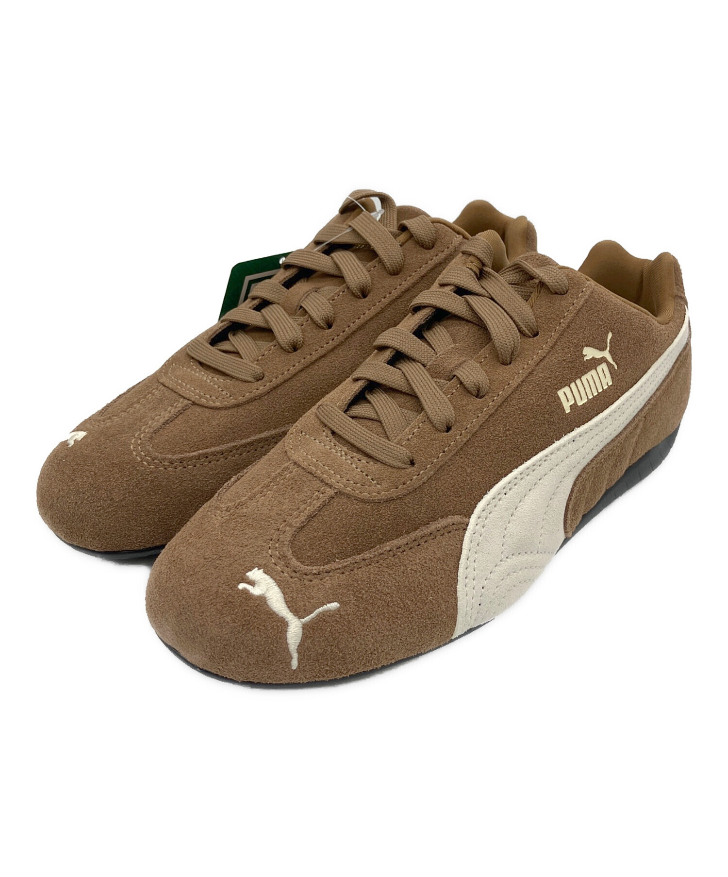 中古・古着通販】PUMA (プーマ) スニーカー ブラウン サイズ:24 未使用