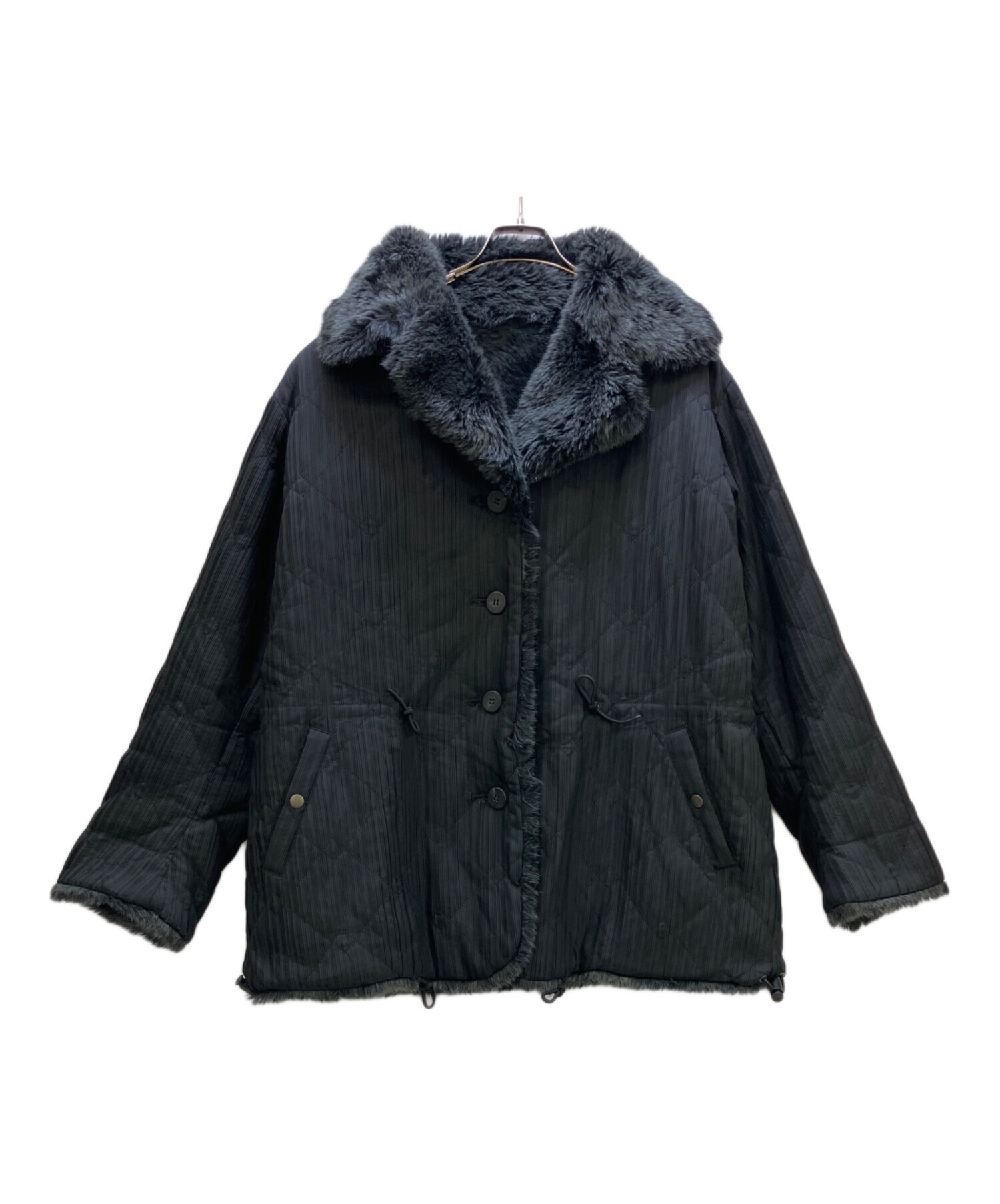 中古・古着通販】ISSEY MIYAKE (イッセイミヤケ) ファーコート