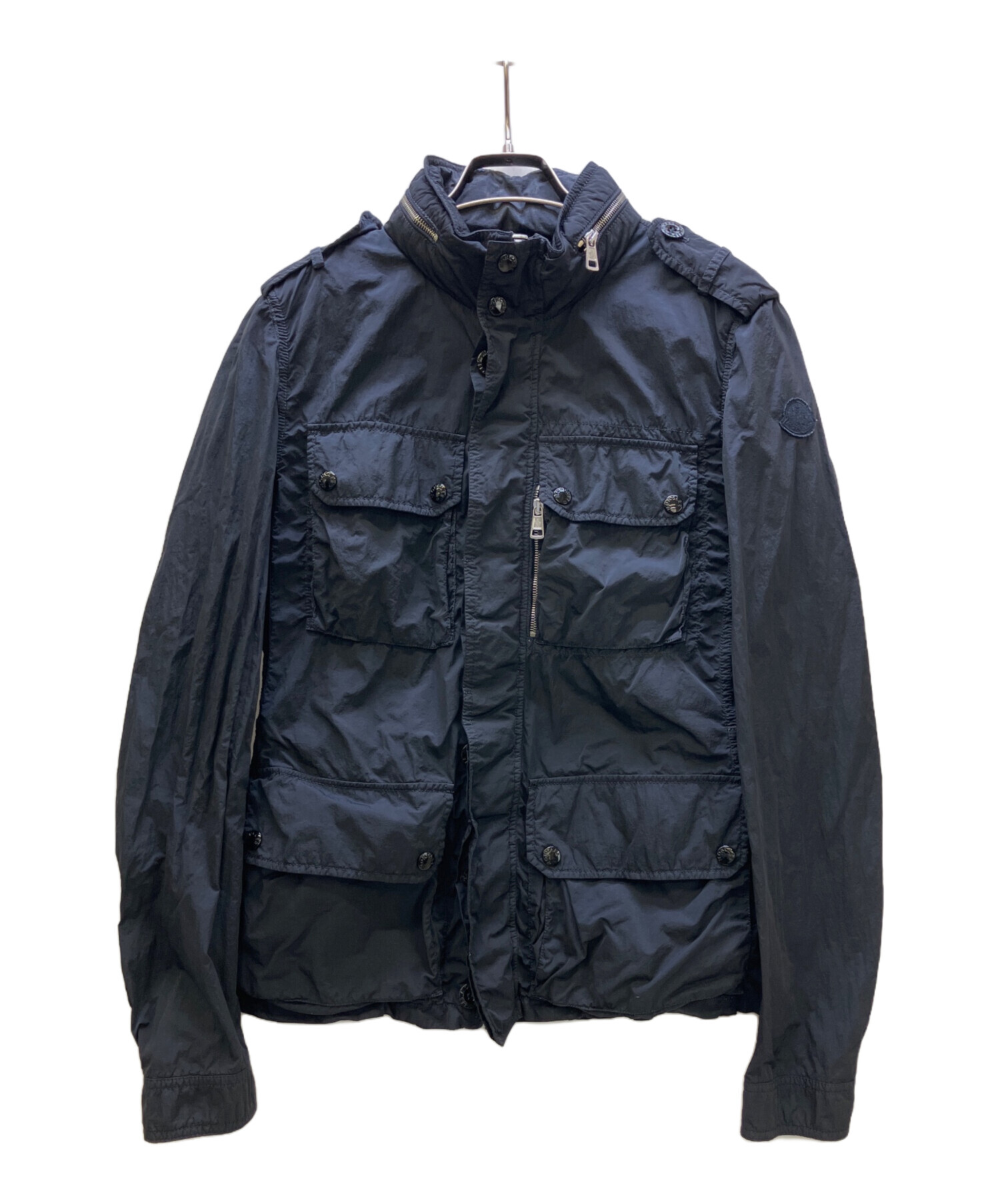 中古・古着通販】MONCLER (モンクレール) ジャケット ブラック サイズ 