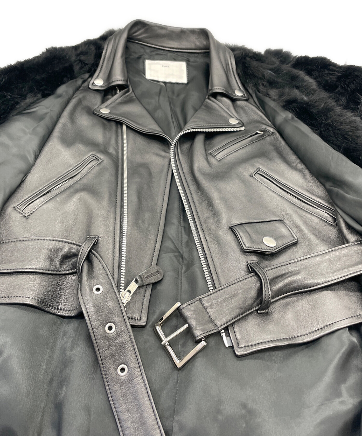 中古・古着通販】TOGA PULLA (トーガ プルラ) ラビットファーコート