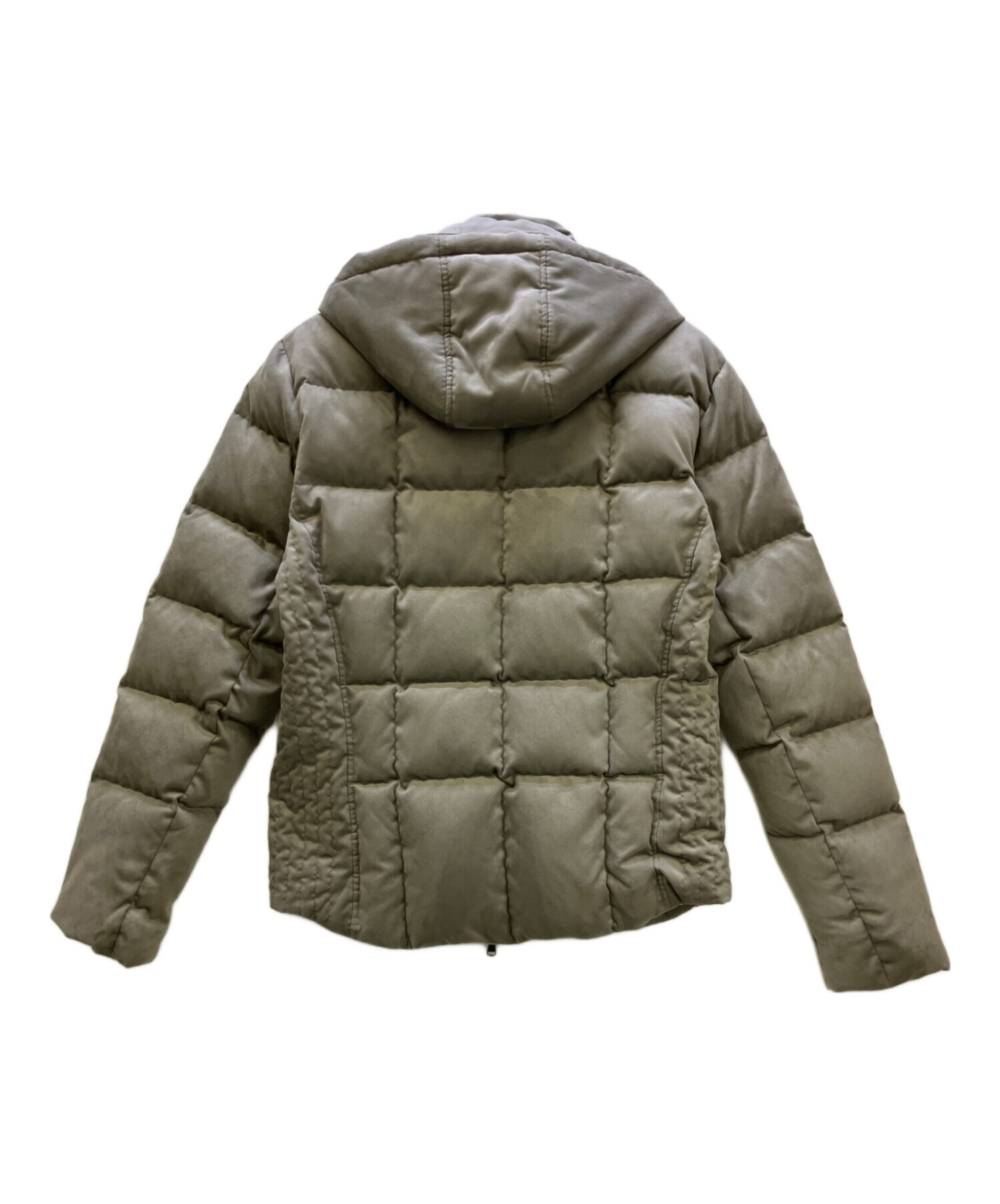 中古・古着通販】TETE HOMME (テット オム) スエードダウンブルゾン 