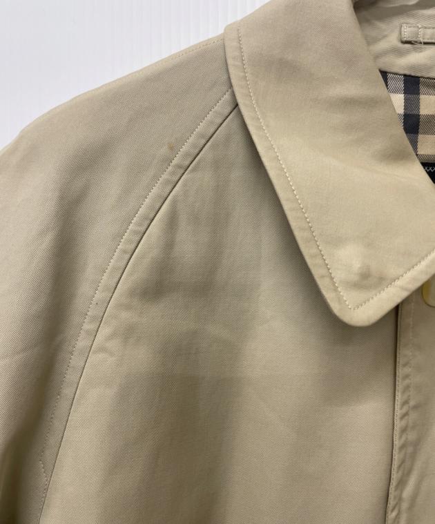 【大幅値下げ！】バーバリーズウール100% ステンカラーコート ML ベージュ 中古・古着通販】Burberry's (バーバリーズ) ステンカラーコート