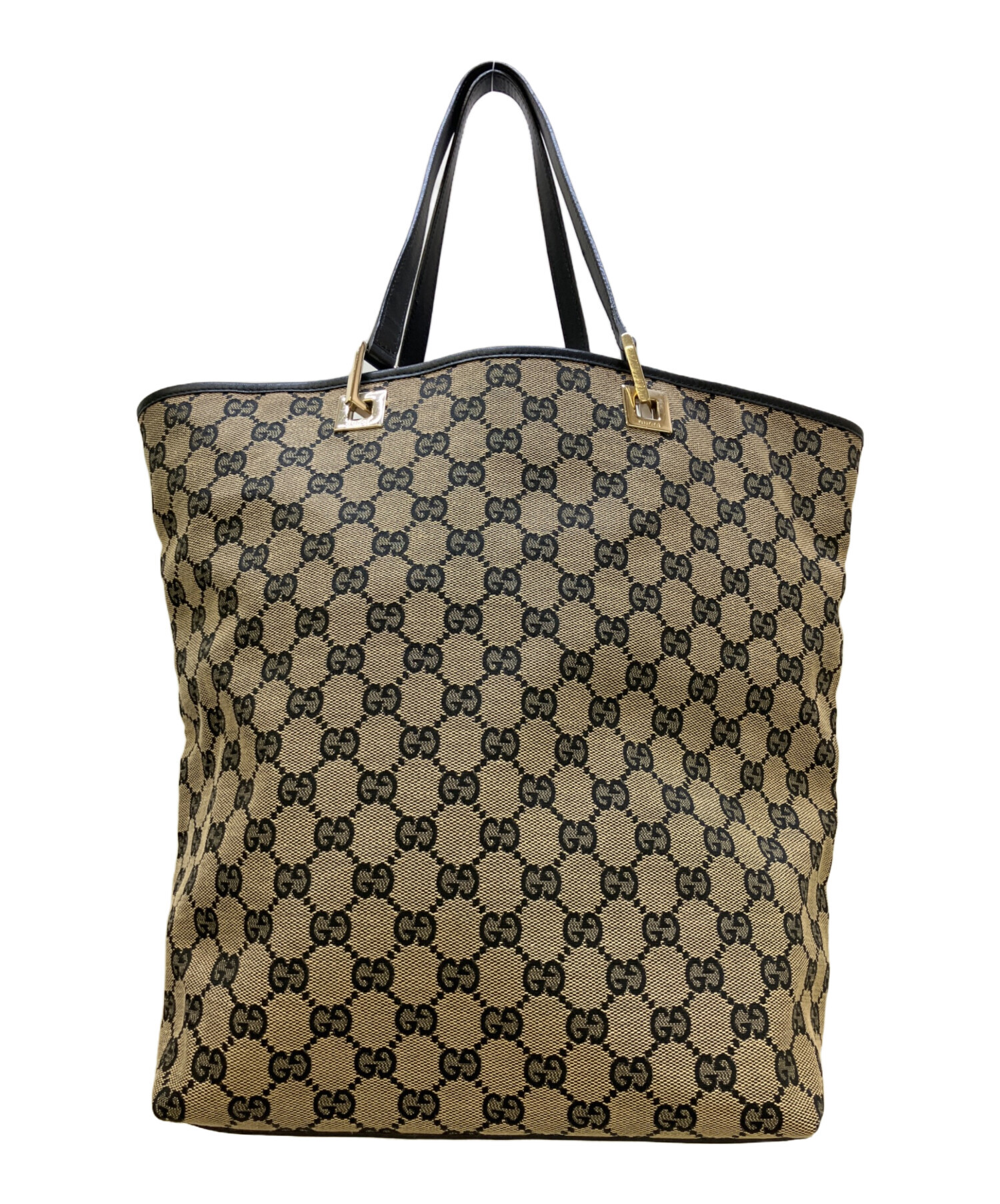 中古・古着通販】GUCCI (グッチ) トートバッグ GG総柄 ベージュ 