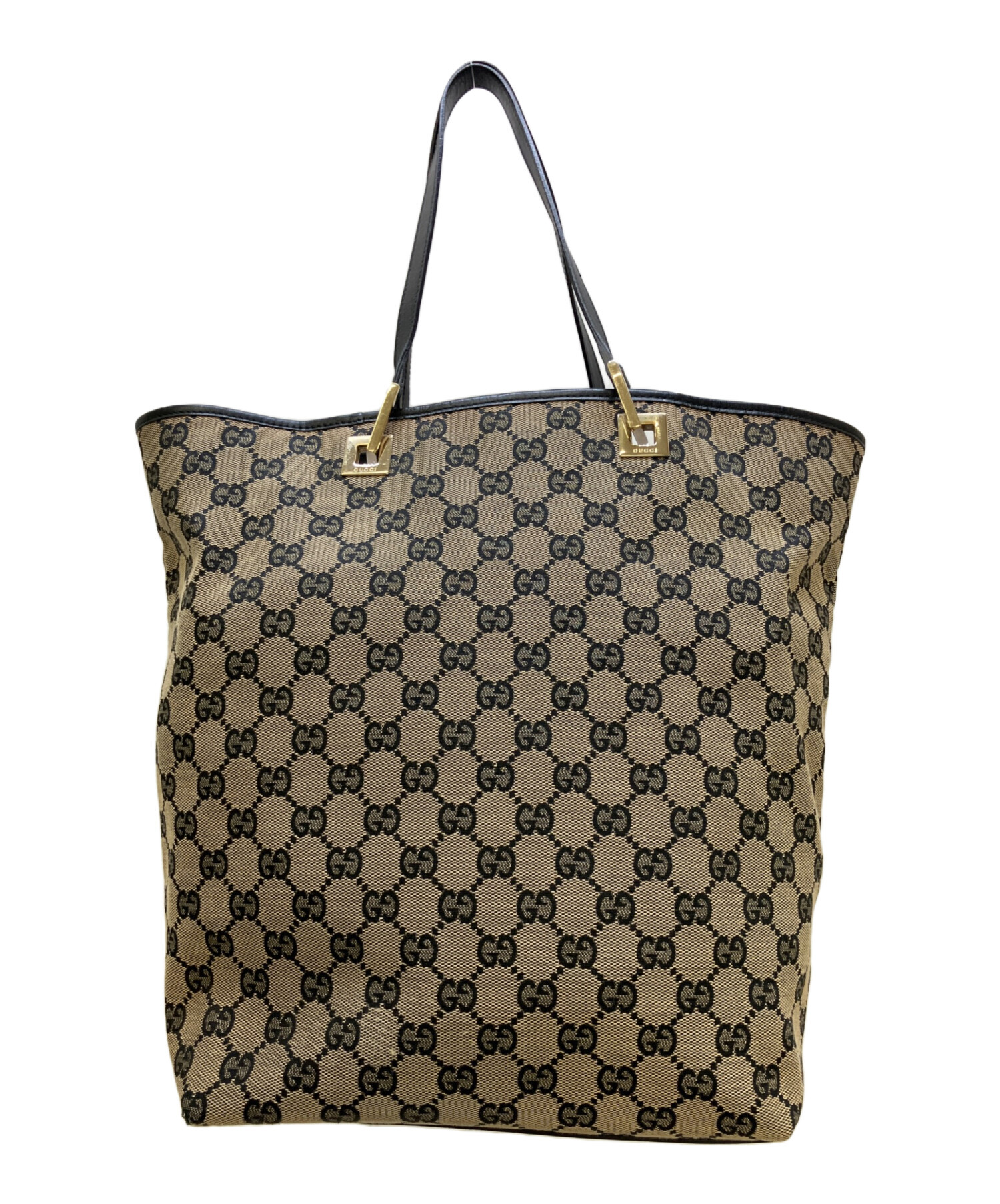 中古・古着通販】GUCCI (グッチ) トートバッグ GG総柄 ベージュ 