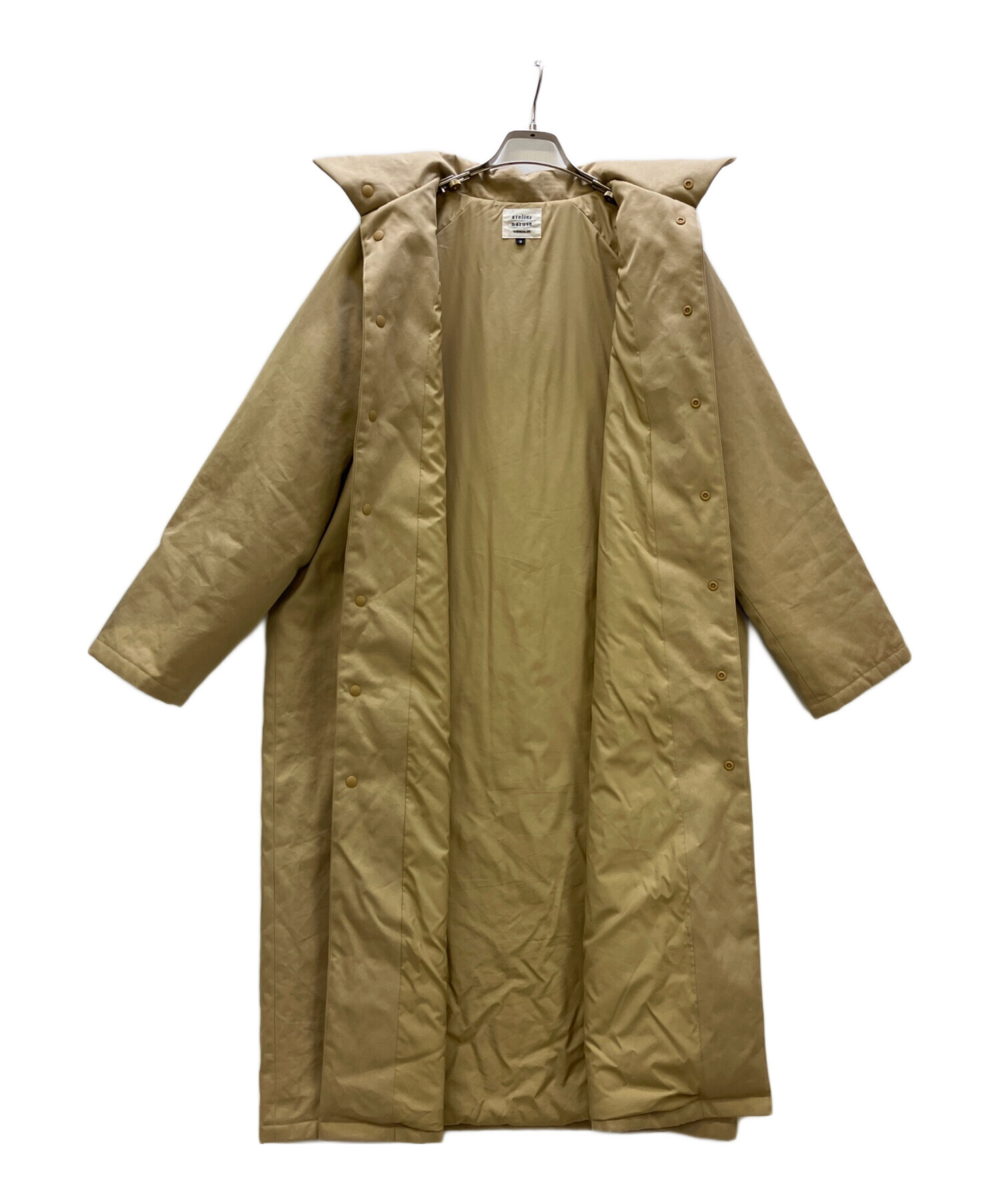 中古・古着通販】ATELIER NARUSE (アトリエナルセ) 中綿コート