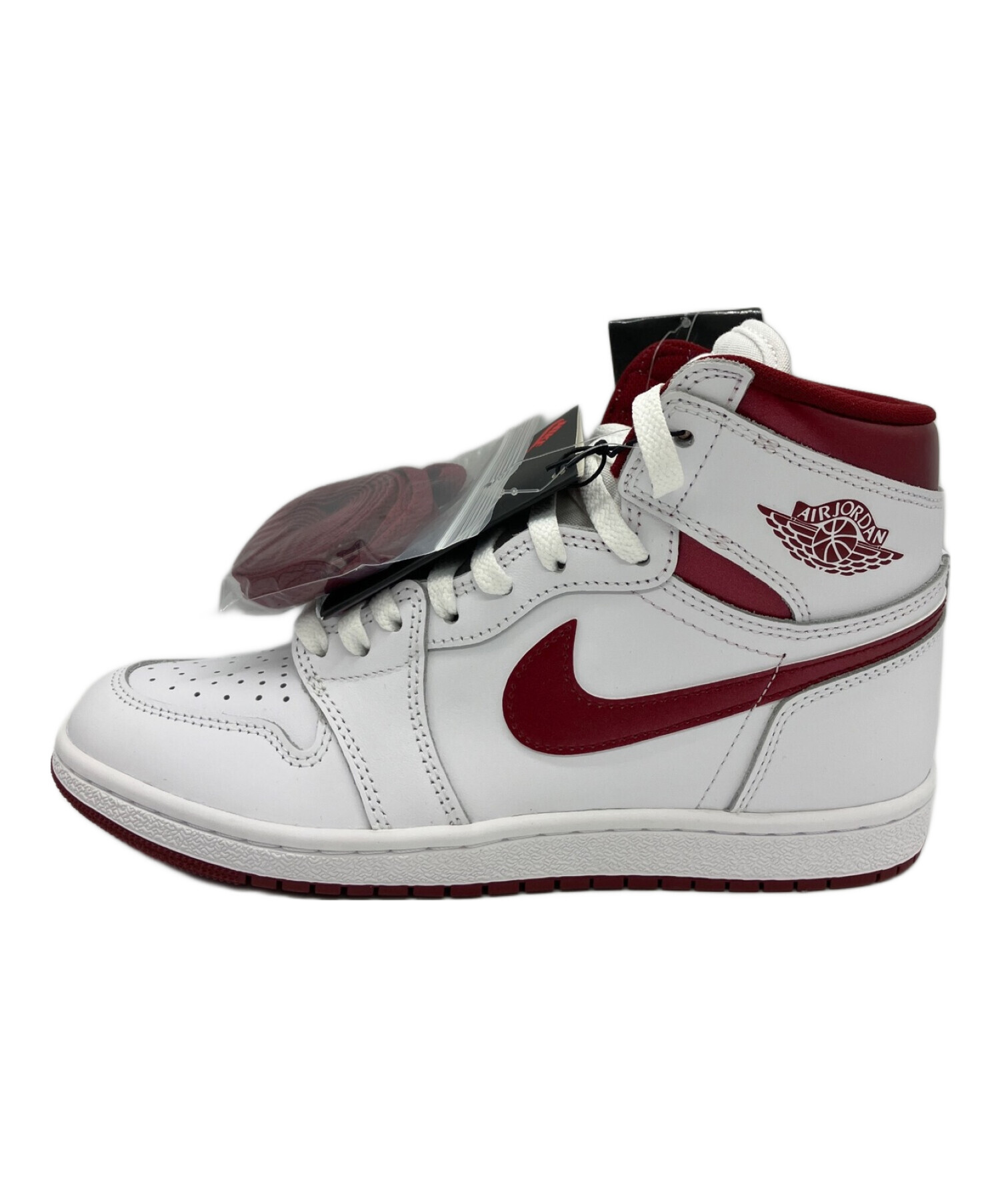 Nike Air Jordan 1 ホワイト/レッド ハイカットシューズ 中古・古着通販】NIKE (ナイキ) ハイカットスニーカー AIR JORDAN1
