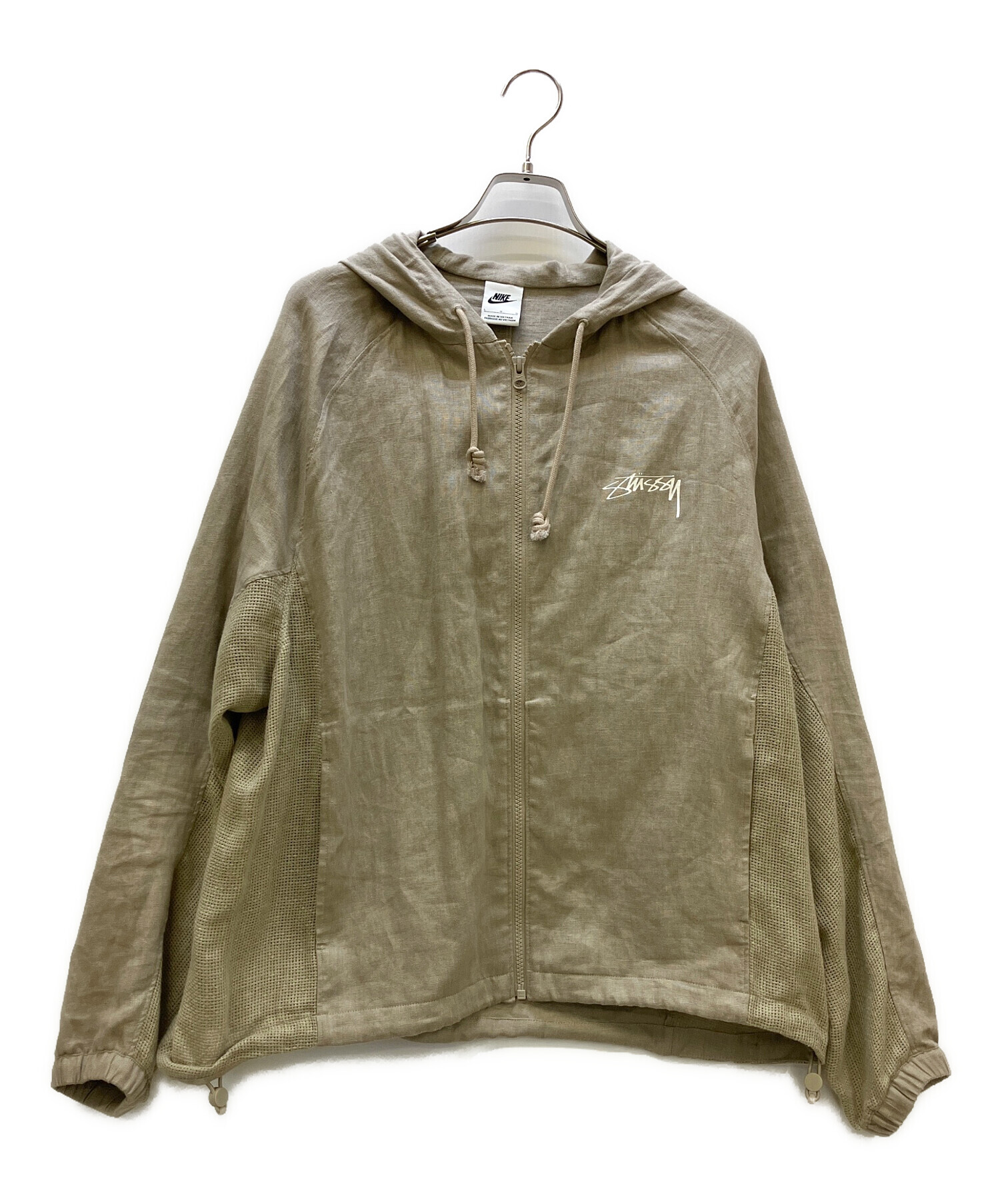 中古・古着通販】NIKE (ナイキ) stussy (ステューシー) リネンシェル 
