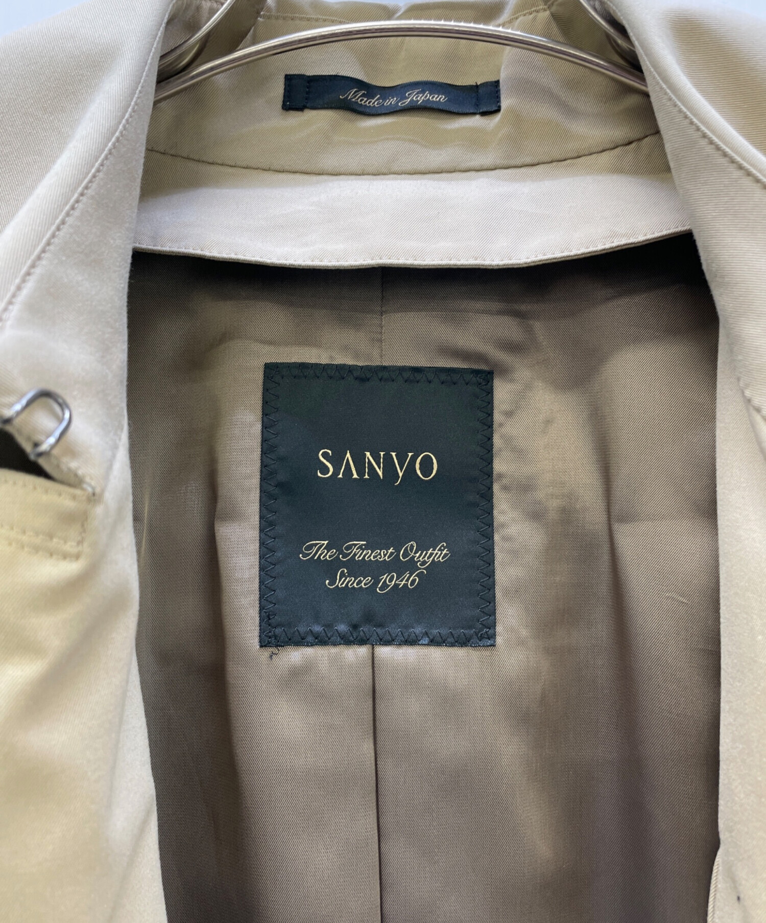 中古・古着通販】SANYO (サンヨー) 100年コート ベージュ サイズ:S
