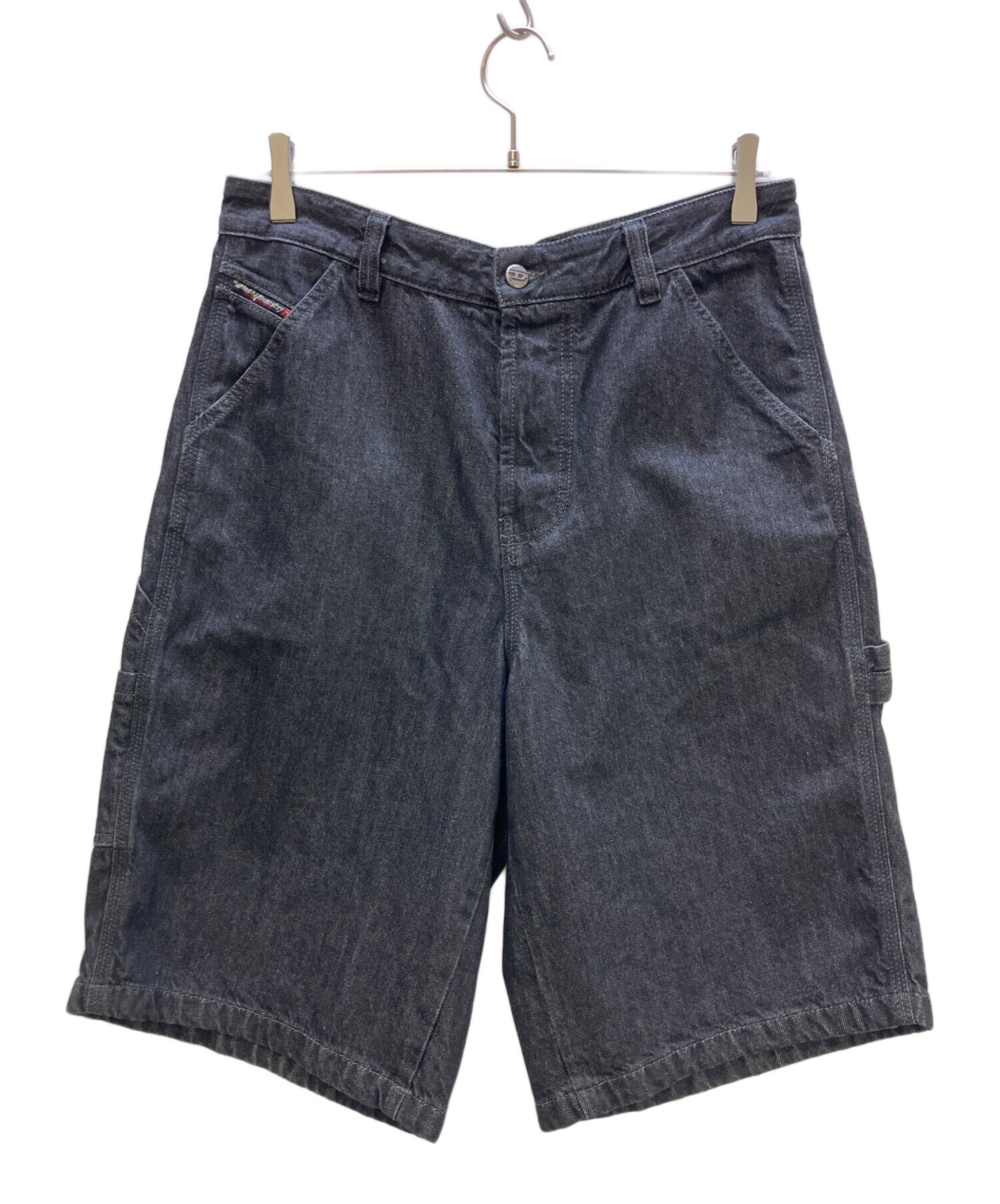 【専用出品】DIESEL デニムハーフパンツ 中古・古着通販】DIESEL (ディーゼル) デニムハーフパンツ ブラック