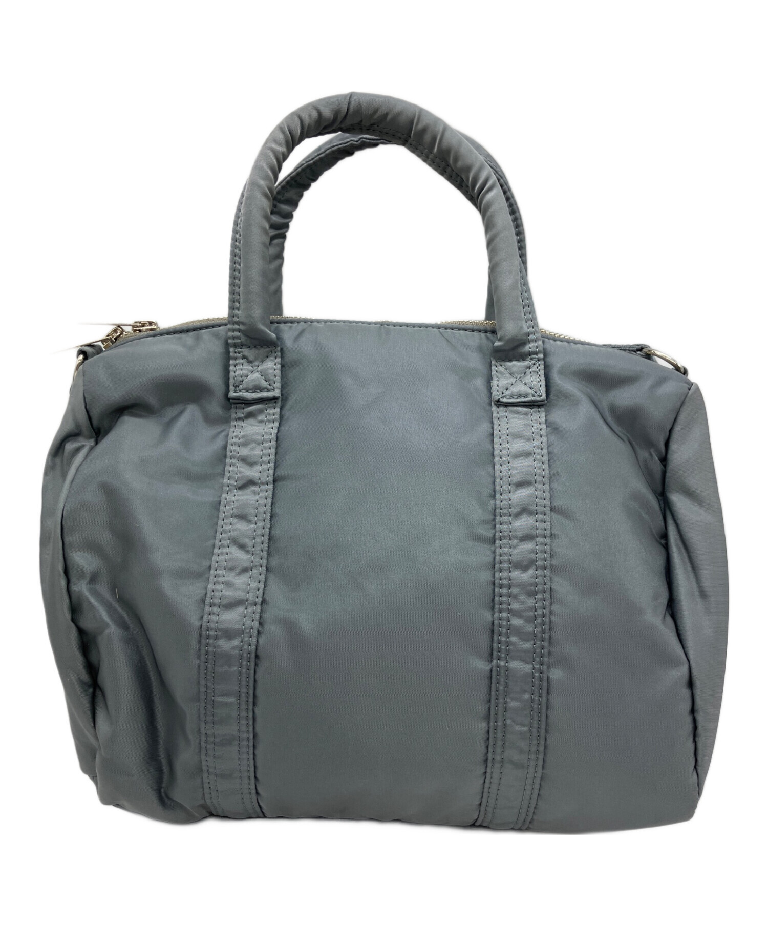 PORTER SEASONING ボストンバッグ グレー 中古・古着通販】PORTER (ポーター) SEASONING (シーズニング) ミニ