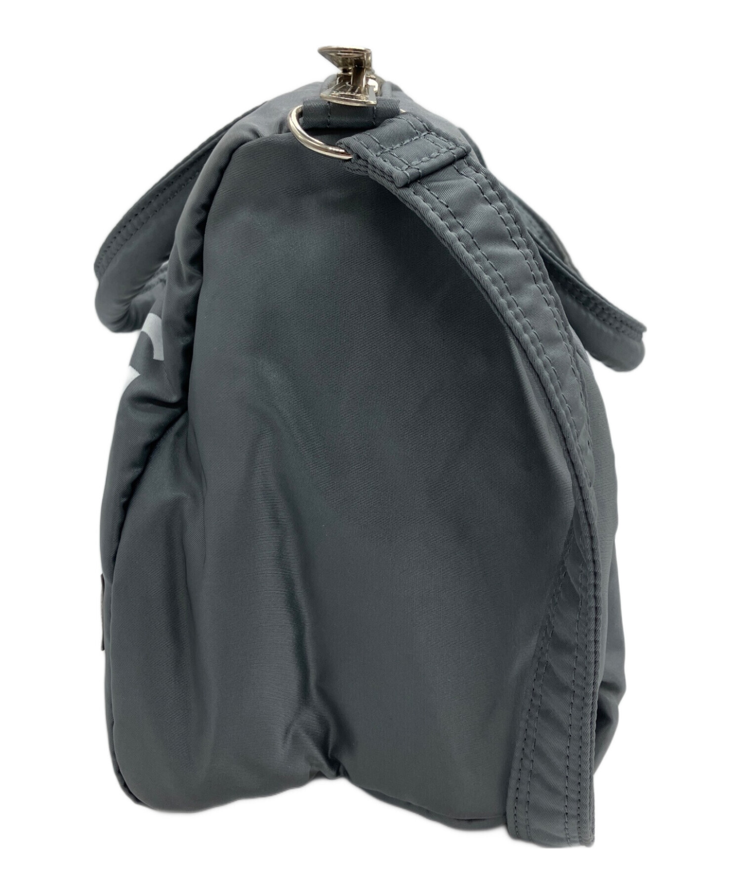 PORTER SEASONING ボストンバッグ グレー 中古・古着通販】PORTER (ポーター) SEASONING (シーズニング) ミニ