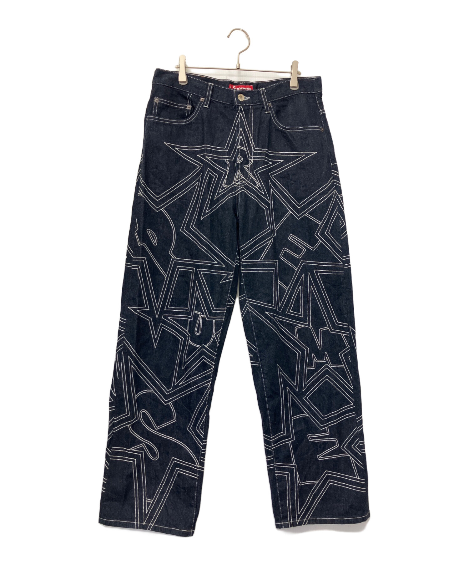 supreme デニム バギー サイズ30 中古・古着通販】SUPREME (シュプリーム) バギージーンズ インディゴ