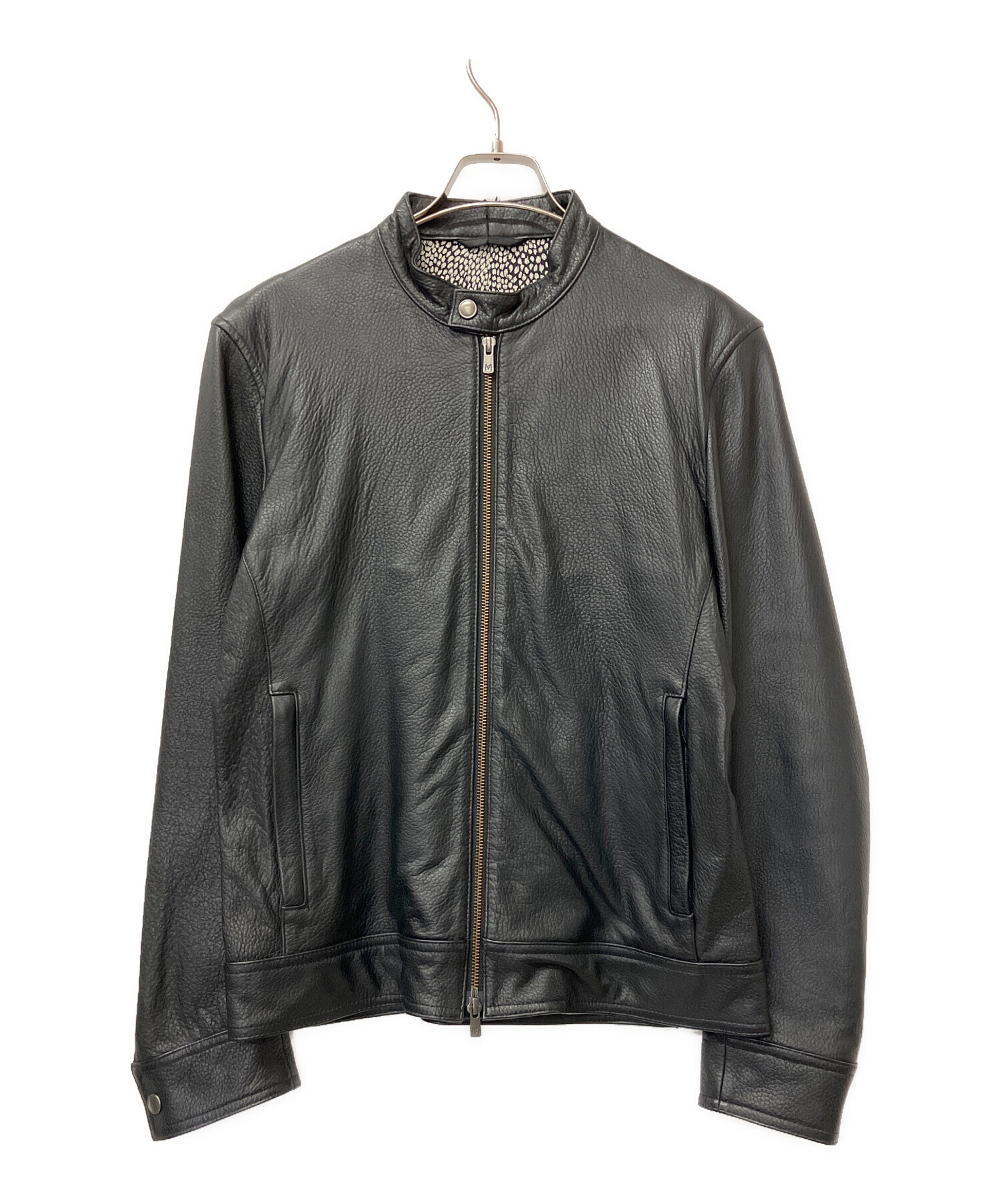 中古・古着通販】MICHEL KLEIN HOMME (ミッシェルクラン オム) レザー 