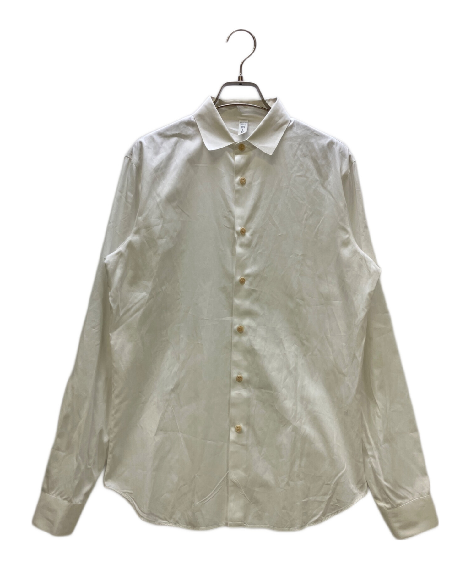 中古・古着通販】MIU MIU (ミュウミュウ) 長袖シャツ ホワイト サイズ 