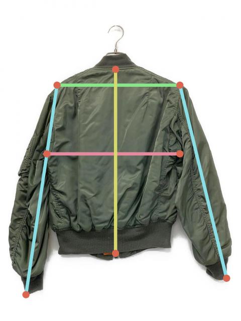 中古・古着通販】ALPHA INDUSTRIES (アルファインダストリーズ) MA-1
