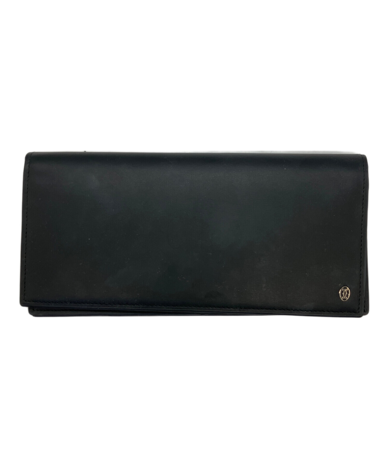 格安！！　カルティエ　長財布　中古美品 中古・古着通販】Cartier (カルティエ) 長財布 ブラック｜ブランド